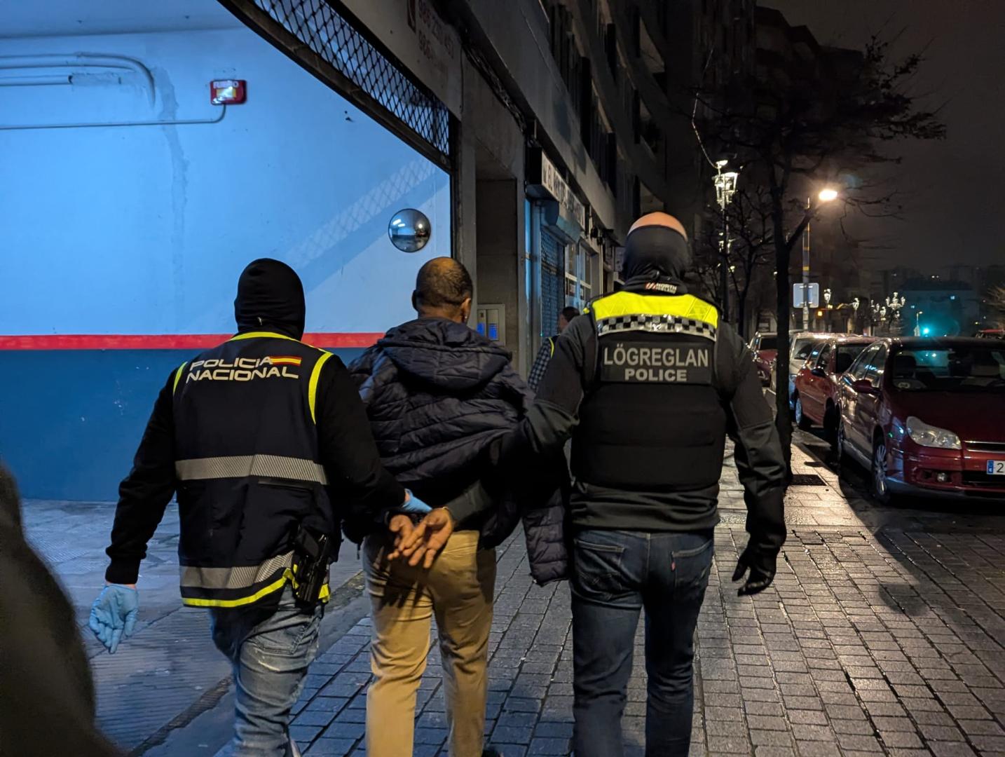 Arresto de uno de los implicados