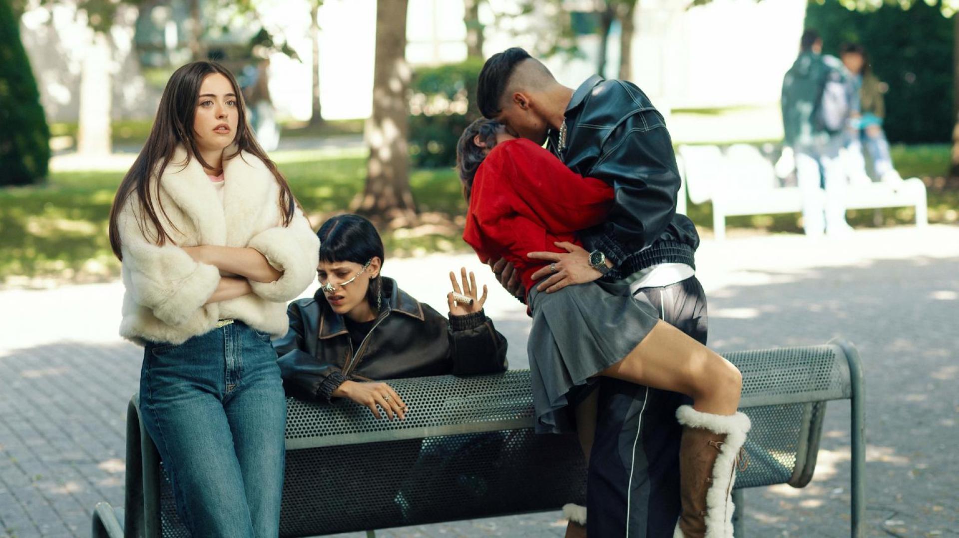Una escena de la serie 'Millennial mal' rodada en la upna