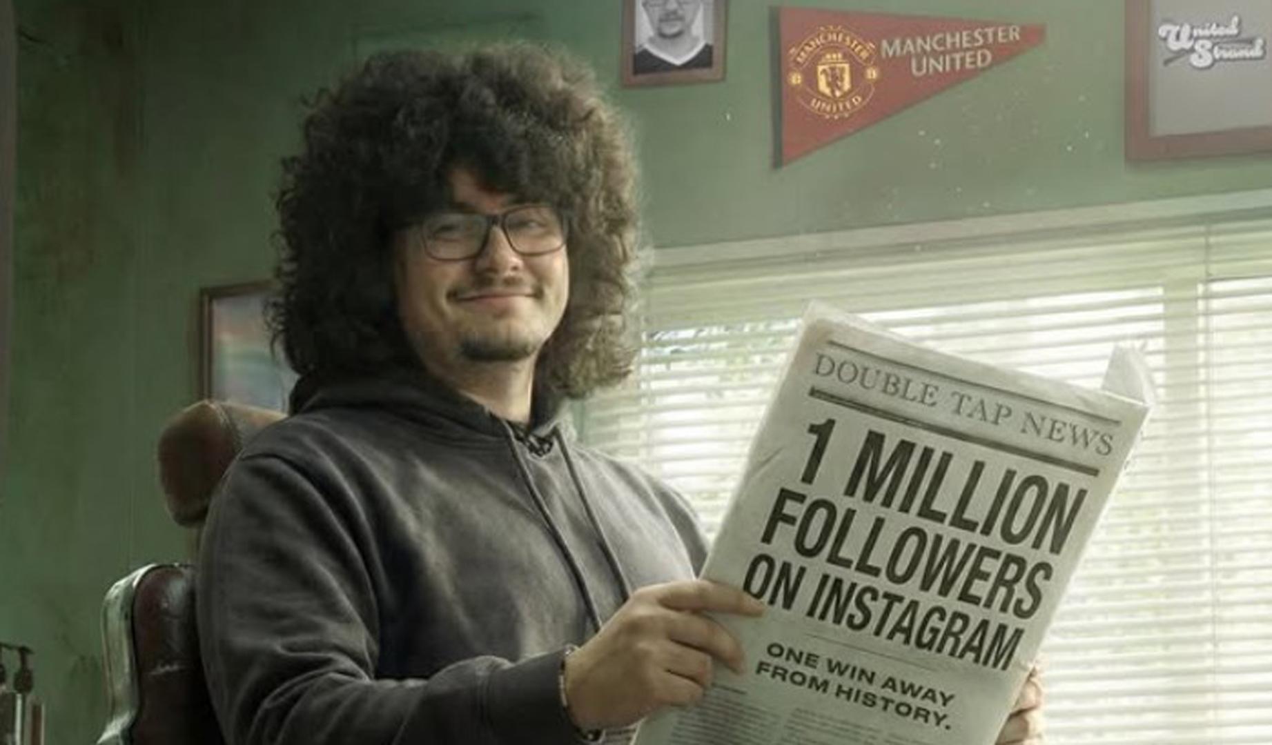 Frank Ilett, joven seguidor del Manchester United