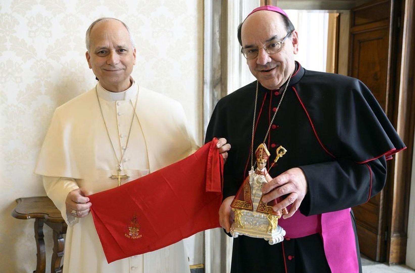 papa león XIV arzobispo rosello