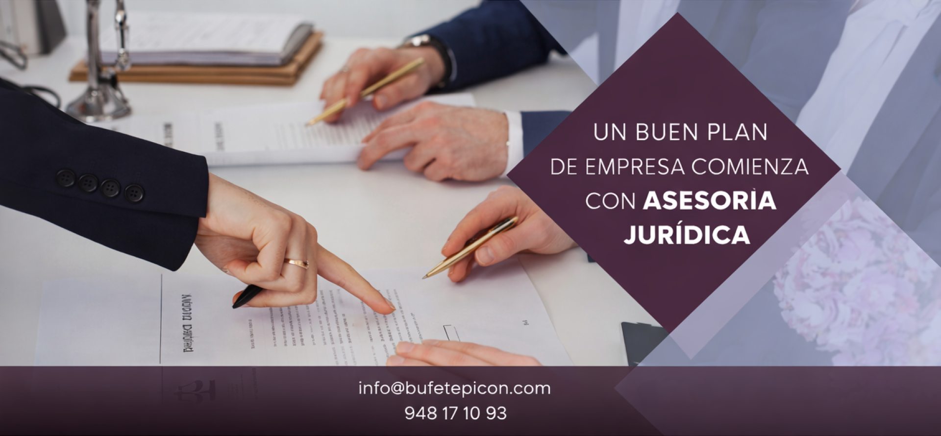 Un buen plan de empresa comienza con asesoría jurídica