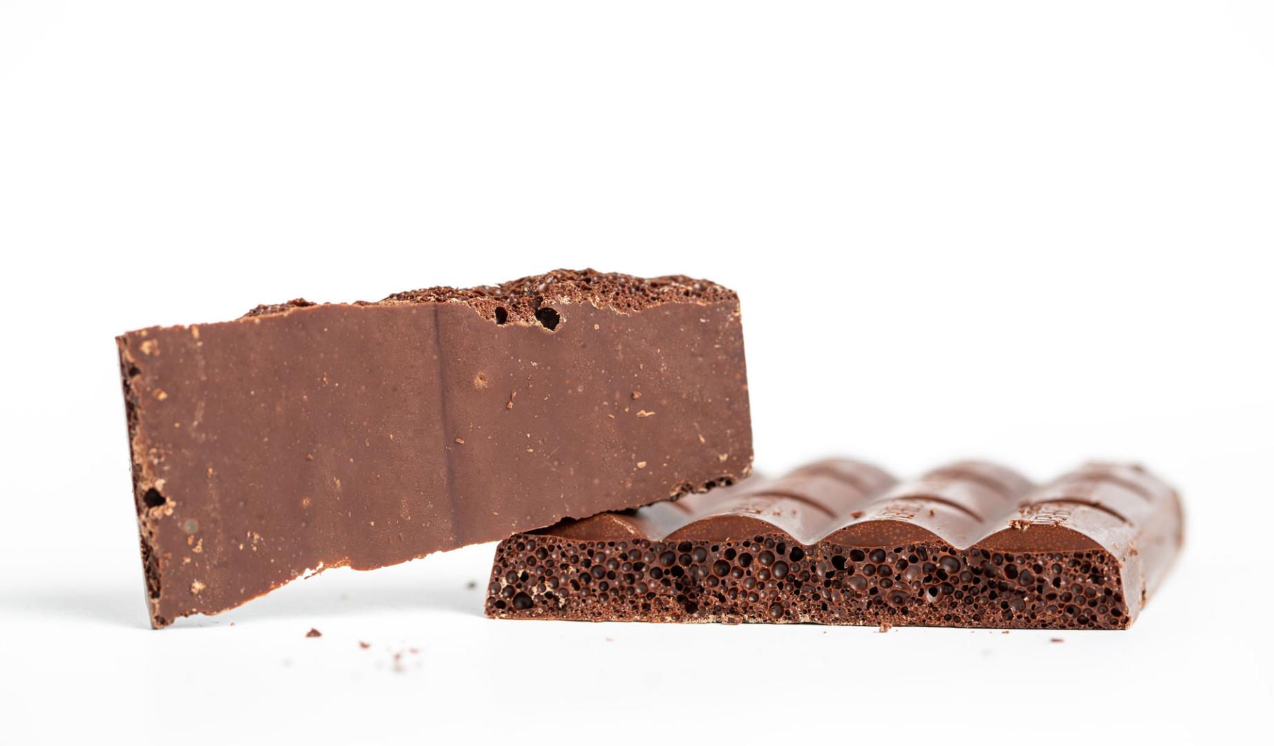 Imagen de archivo de una chocolatina