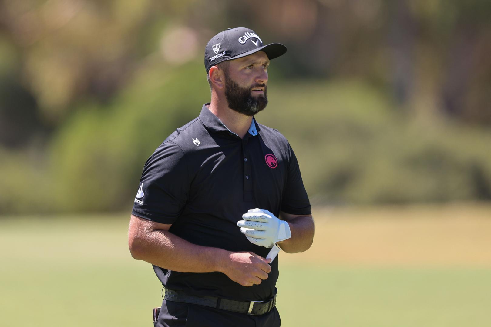 John Rahm, en el transcurso del torneo de Adelaida