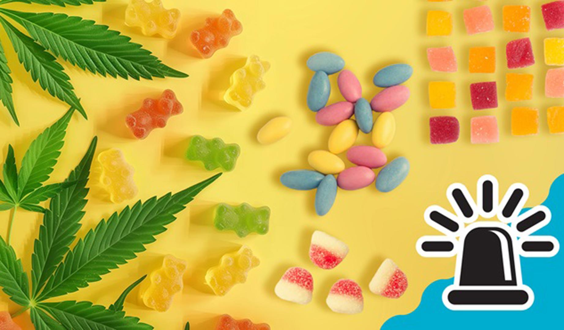 La OCU alerta sobre la venta de gominolas con CBD, una sustancia derivada del cannabis