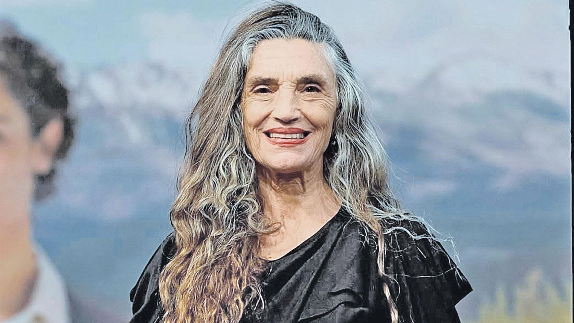 La actriz Ángela Molina, en la presentación de la serie 'Pura sangre'