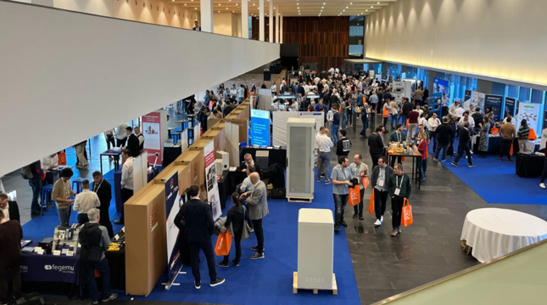 Vista de la feria de automatización Sumplus Partners celebrada en Baluarte