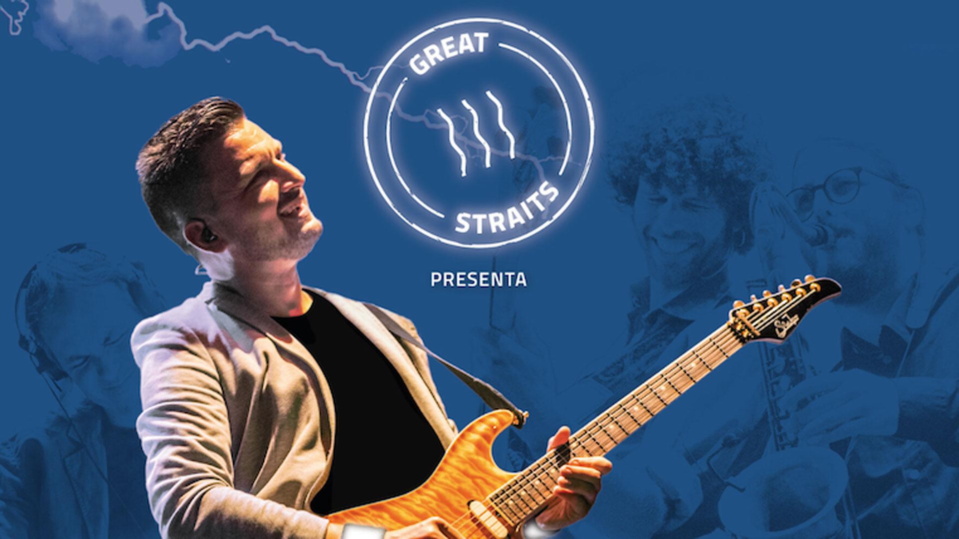 Cartel promocional del espectáculo 'The great songs of Dire Straits'