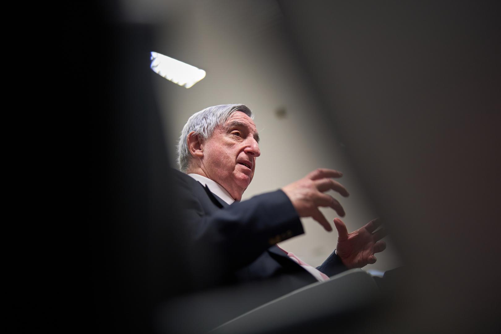 Rafael Dezcallar en la Biblioteca de Navarra