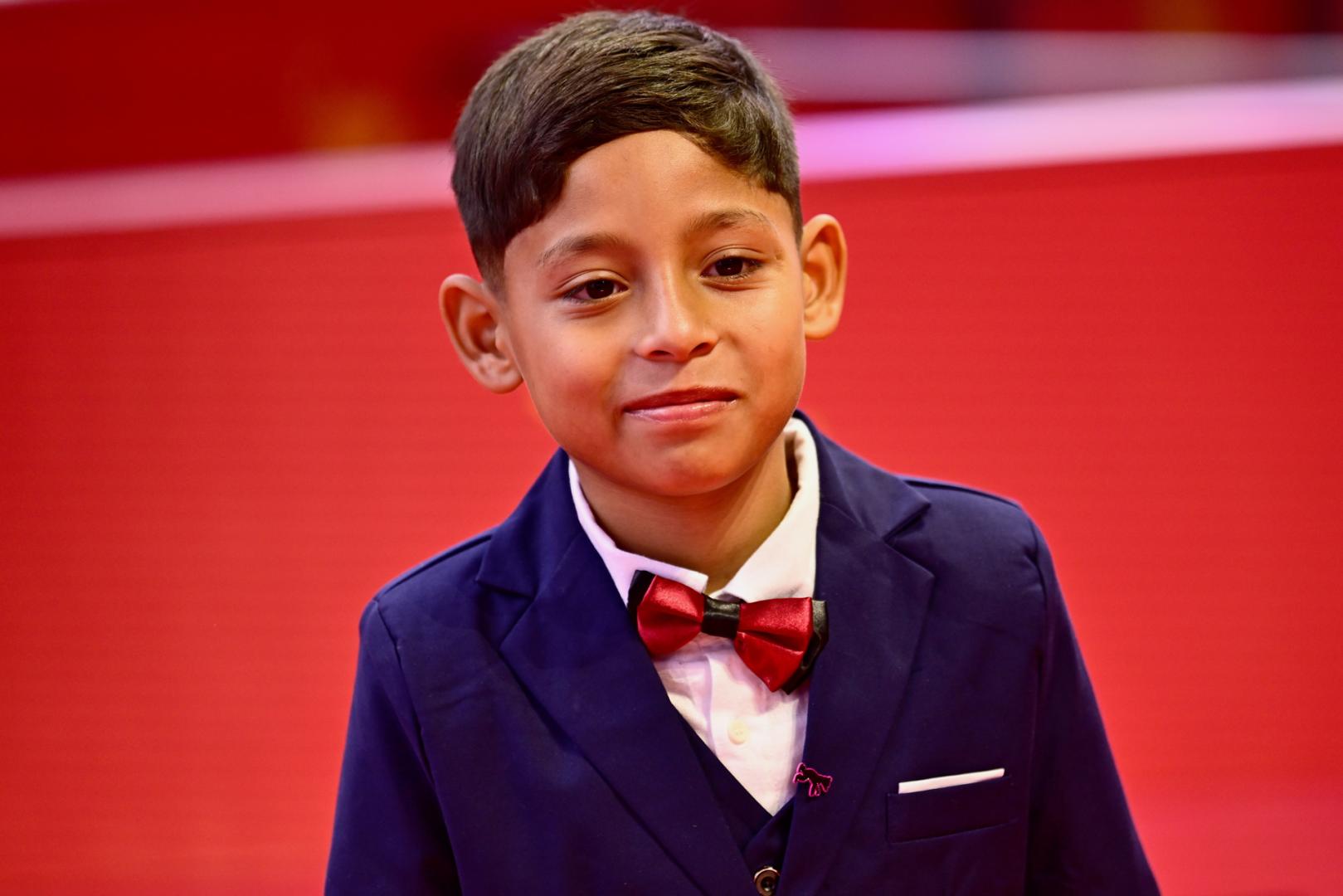 Bastian Escobar, este miércoles en la Berlinale