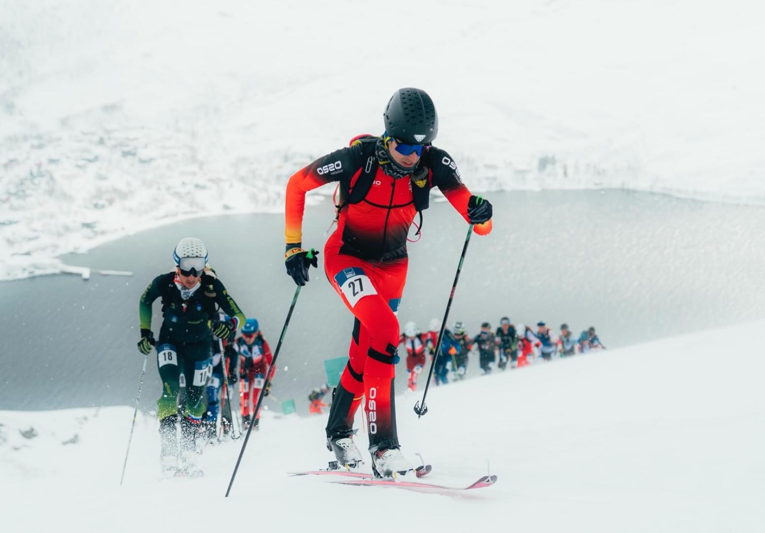 Oriol Cardona, vigente campeón de la Copa del Mundo de esquí de montaña, compite este jueves 19 en los Juegos de Milán-Cortina