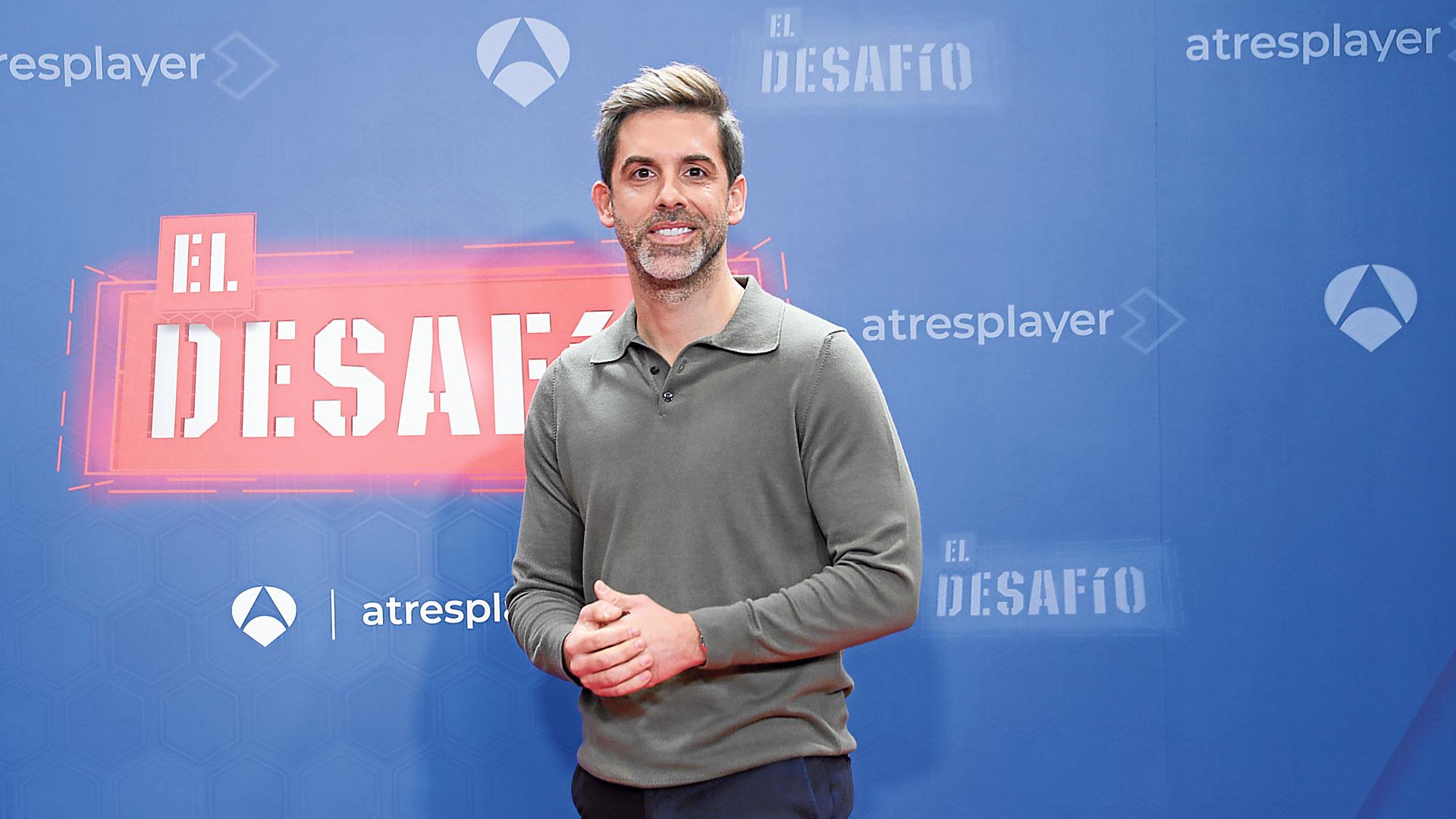 José Yelamo, el conductor de ‘La Sexta Xplica’, en una foto promocional en ‘El desafío’