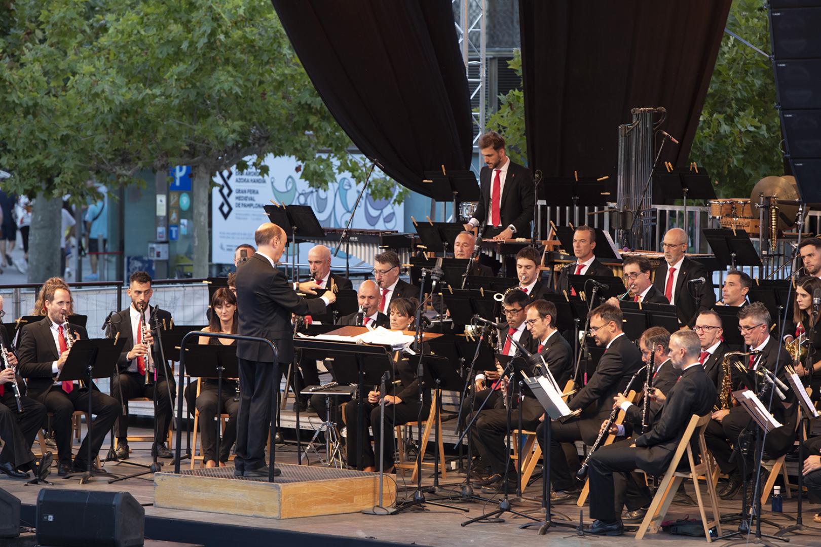 Concierto de La Pamplonesa en el marco del Privilegio de la Unión.