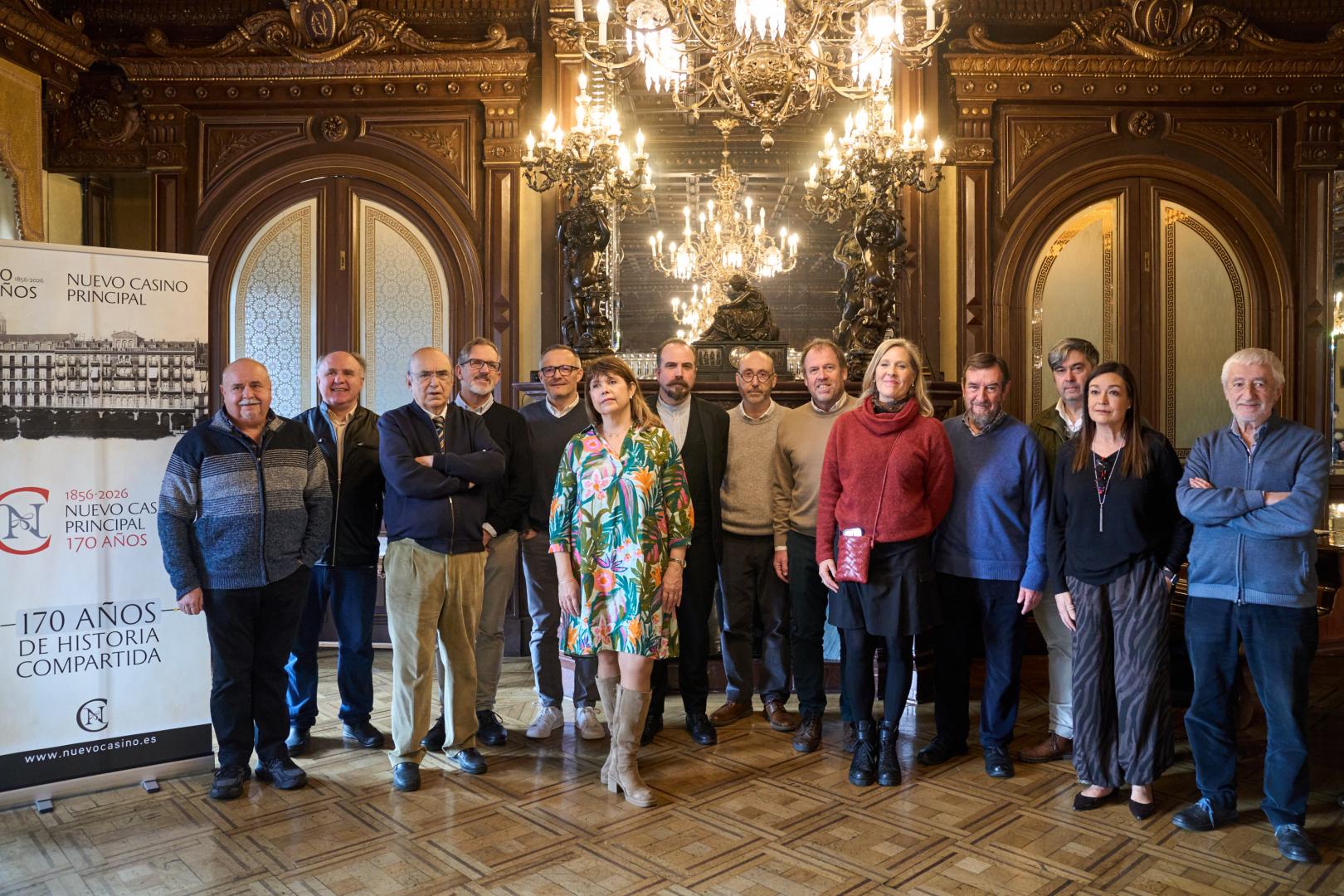 La presentación de los actos por el 170 aniversario del Nuevo Casino se ha celebrado este mediodía