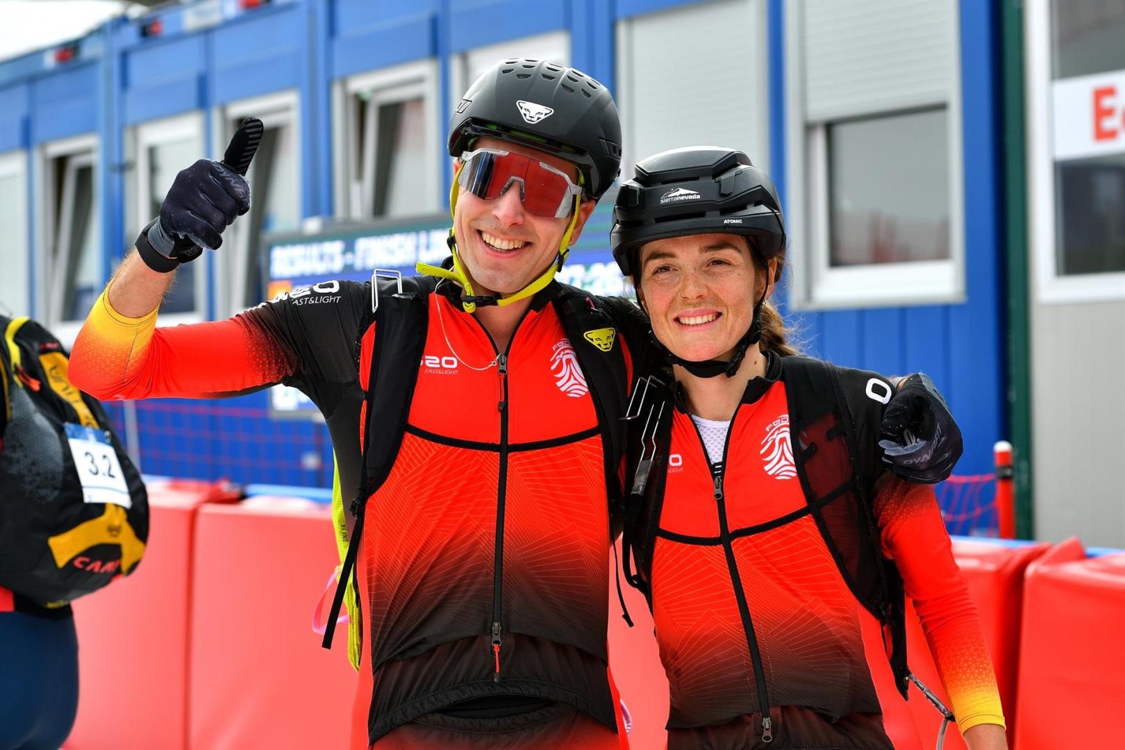 Oriol Cardona y Ana Alonso, medallistas olímpicos para España en el estreno del esquí de montaña en unos Juegos