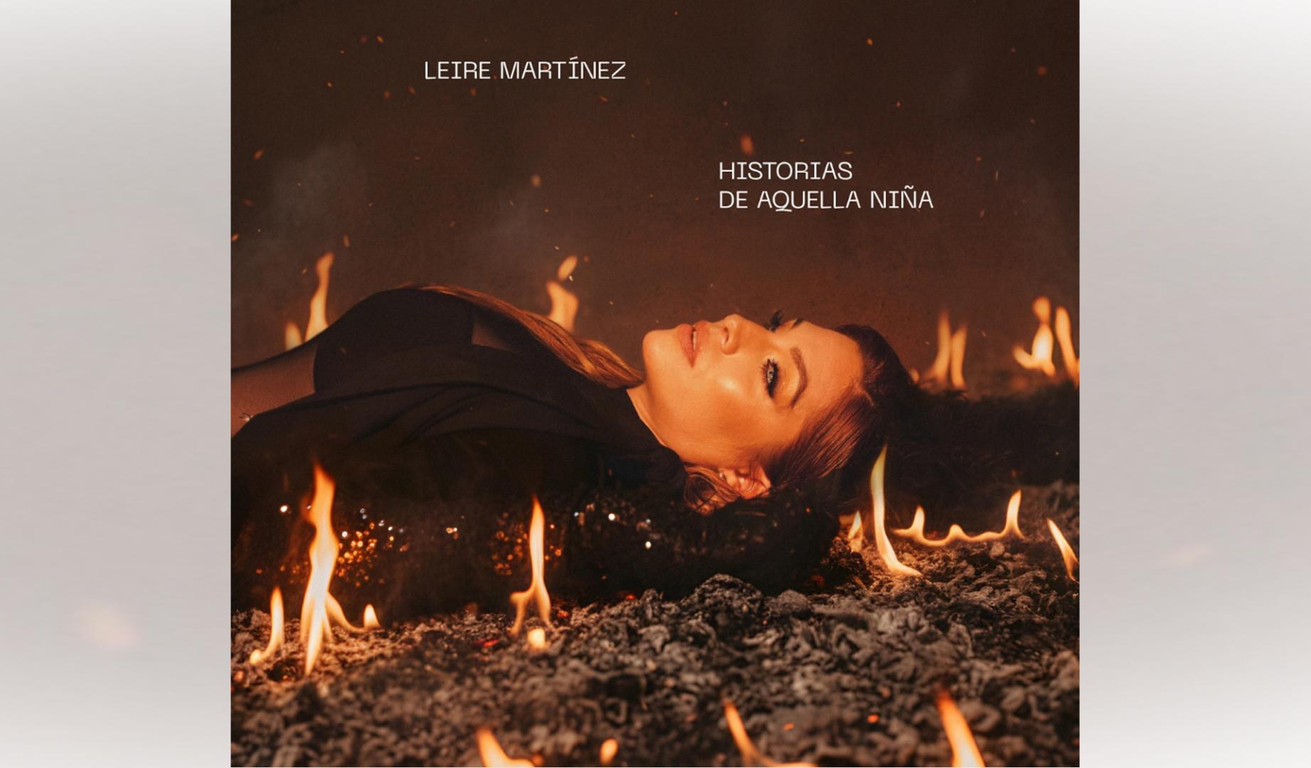 Portada del disco 'Historias de una niña', de Leire Martínez