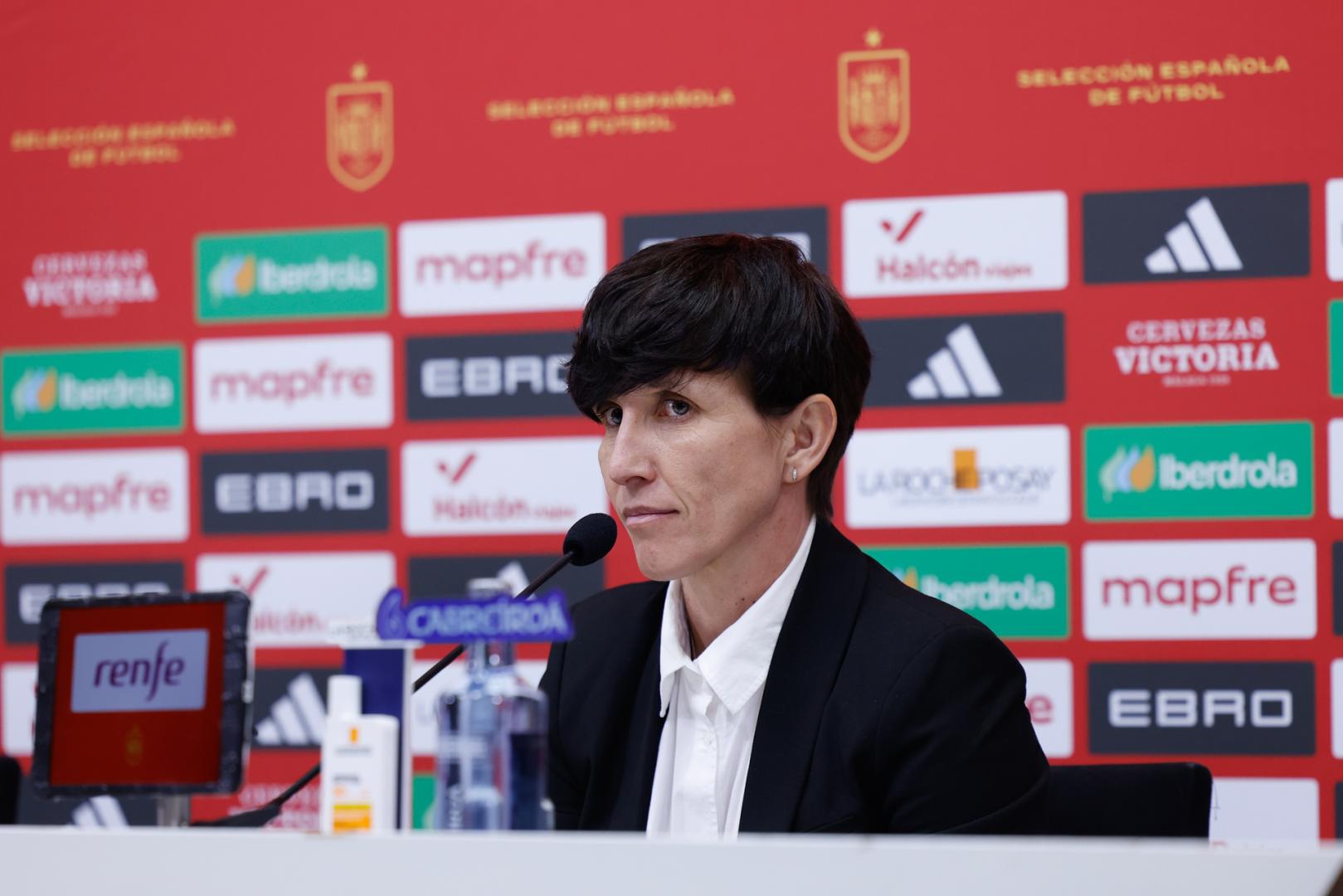 La seleccionadora Sonia Bermúdez