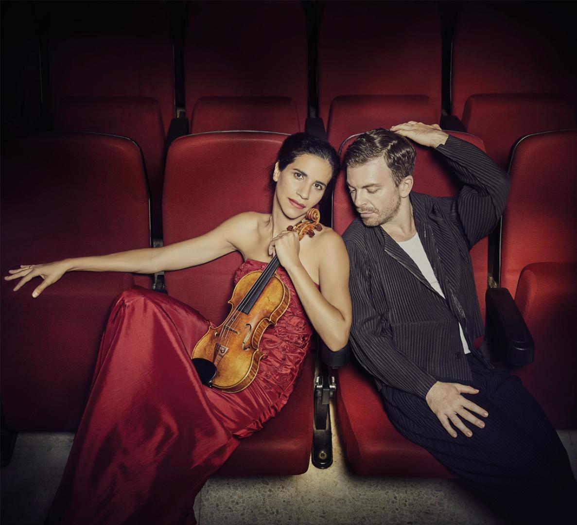 Ana Maria Valderrama (Violín) & David Kadouch (piano), hoy en el Gayarre.