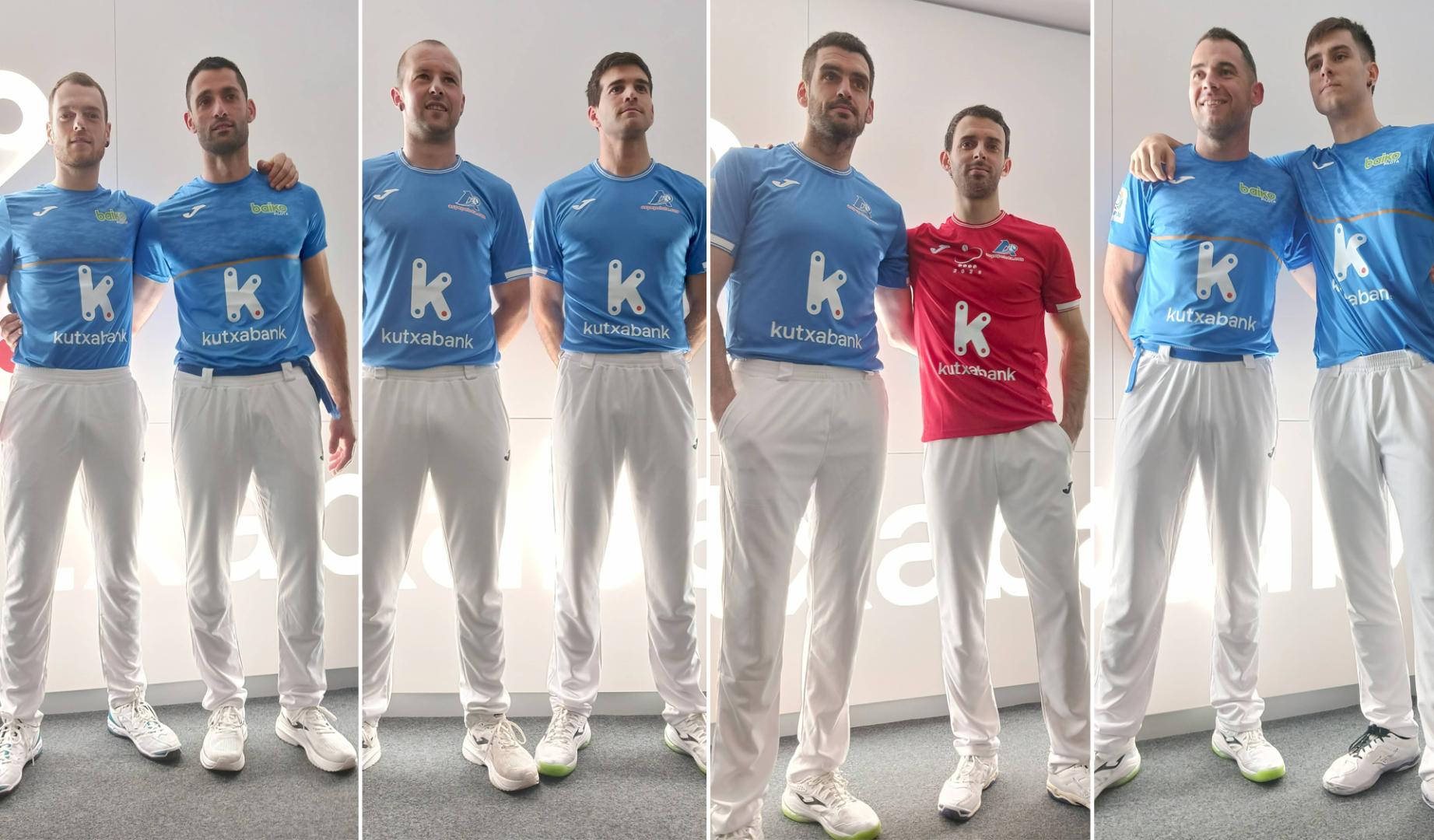 Laso-Albisu, Elordi-Zabaleta, Altuna-Ezkurdia y Jaka-Iztueta
