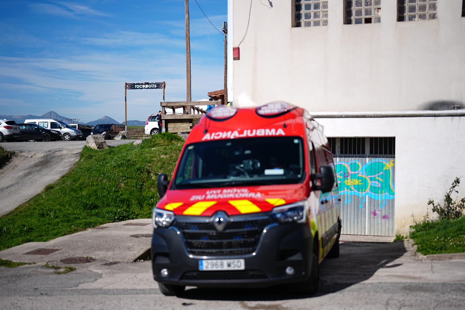 Imagen de una ambulancia en Rocópolis