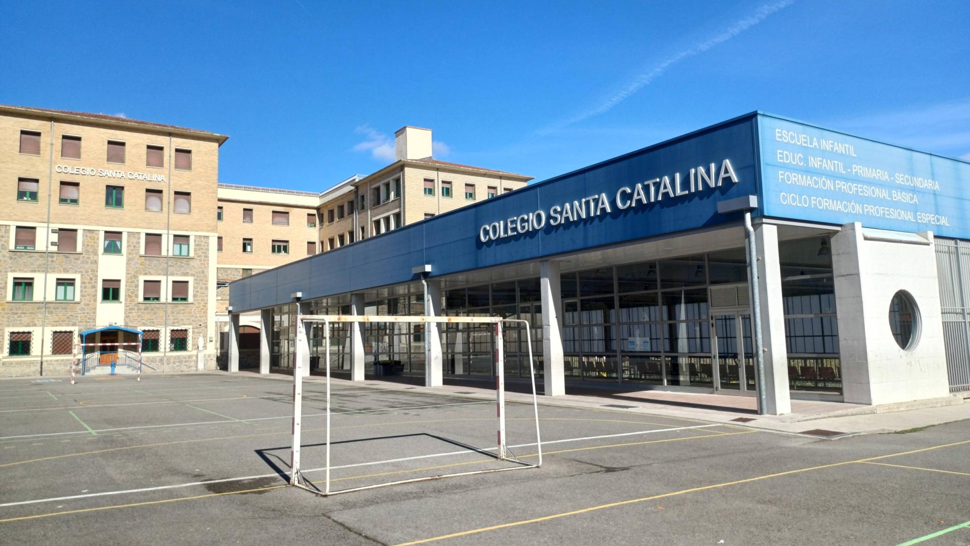 El Colegio Santa Catalina Labouré, en el corazón de Pamplona.