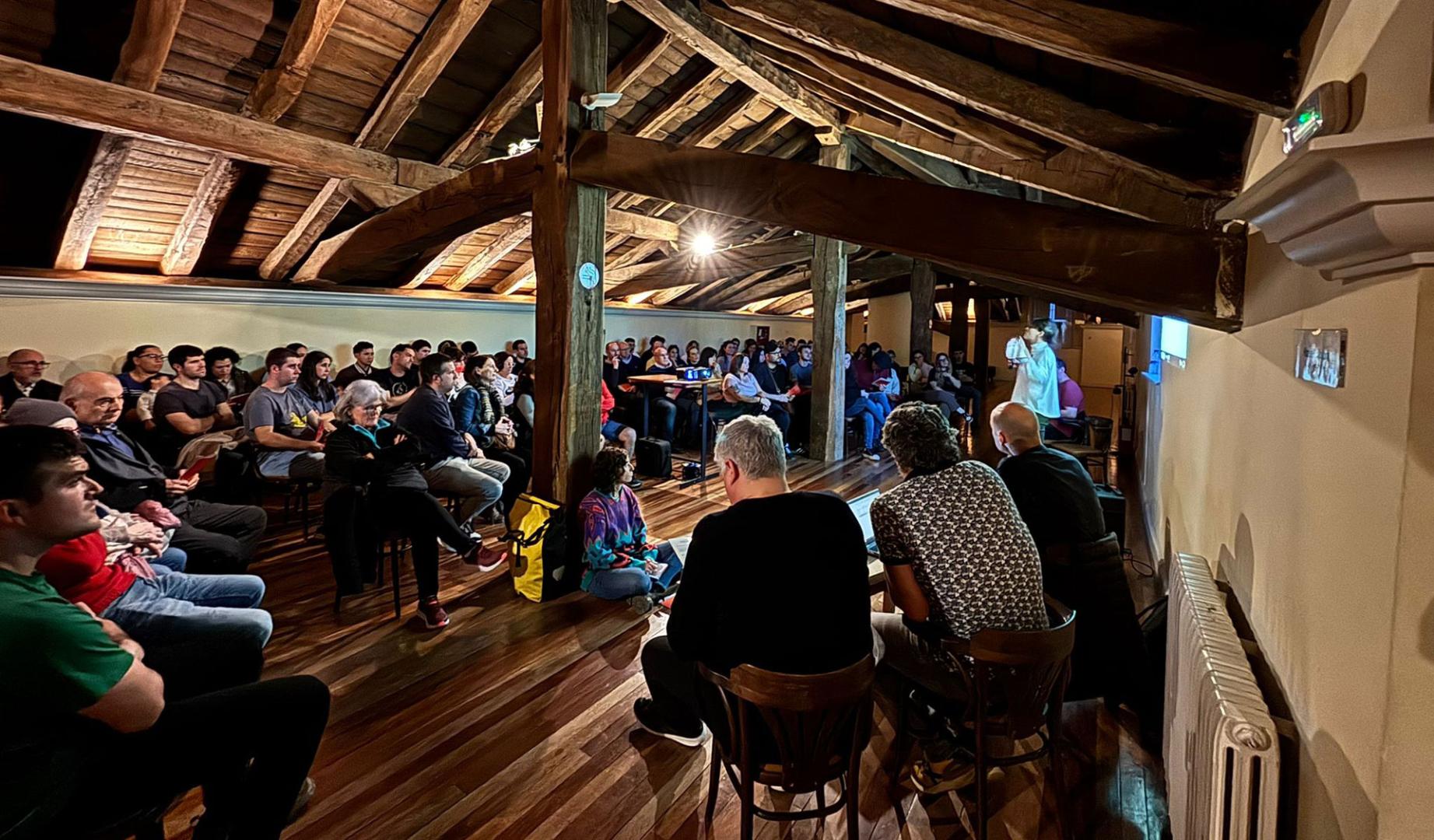 Imagen de un momento de la jornada desarrollada ayer en Elizondo