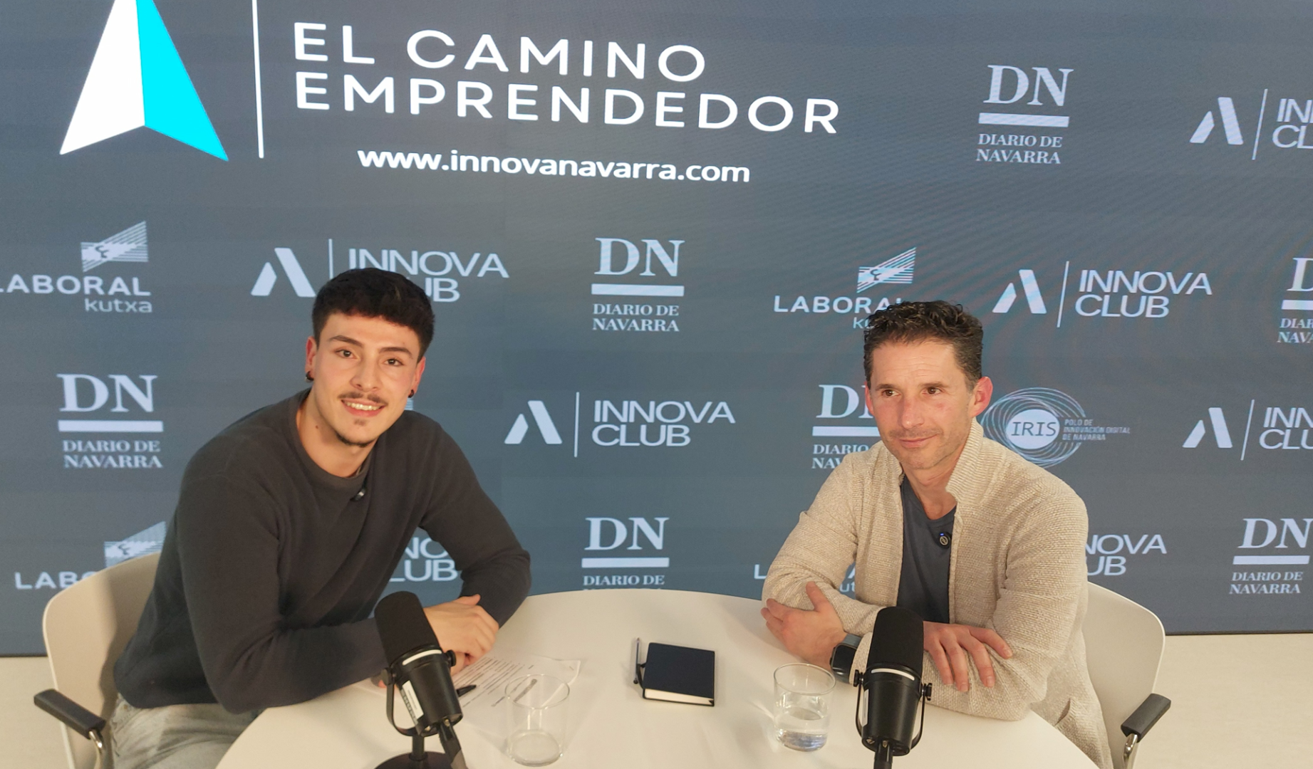 Jerónimo Peláez Álvarez y Eduardo Azanza, cofundador y CEO de Veridas