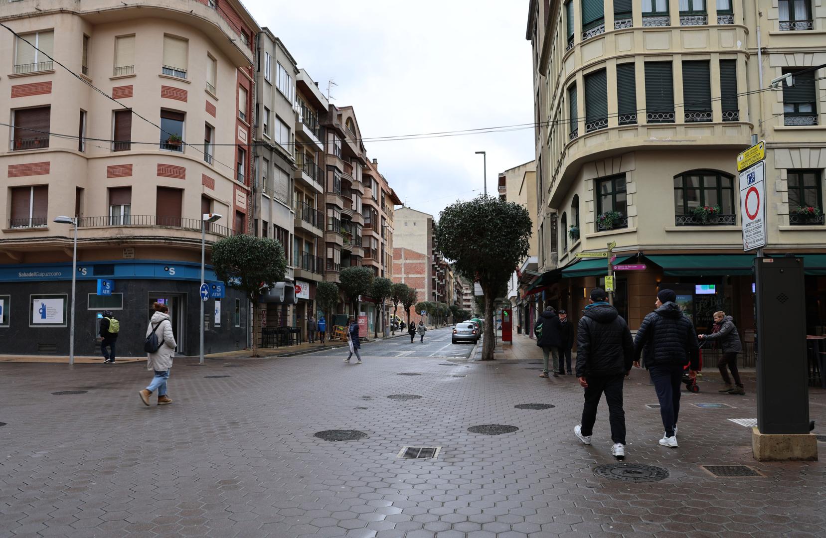 Imagen del centro de Estella.