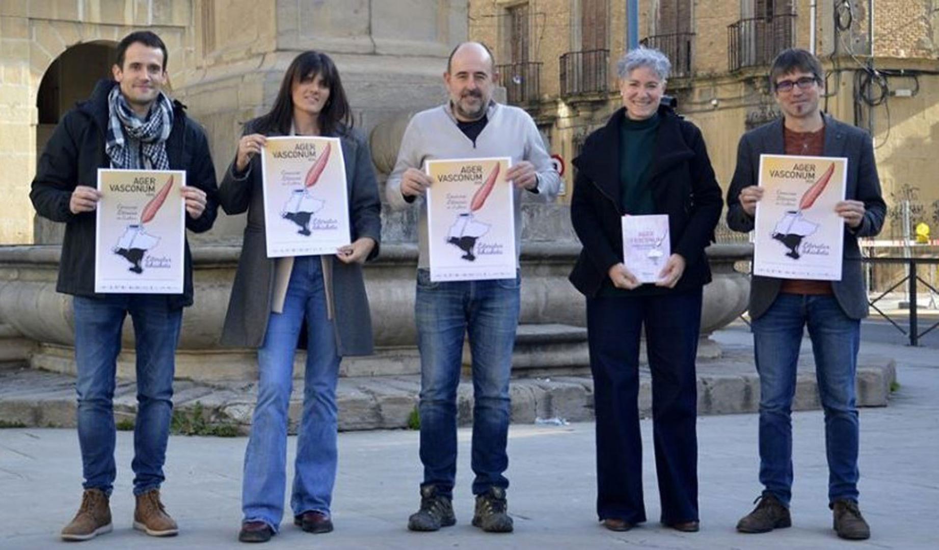 El concurso literario en euskera Ager Vasconum de la Zona Media camina hacia su novena edición