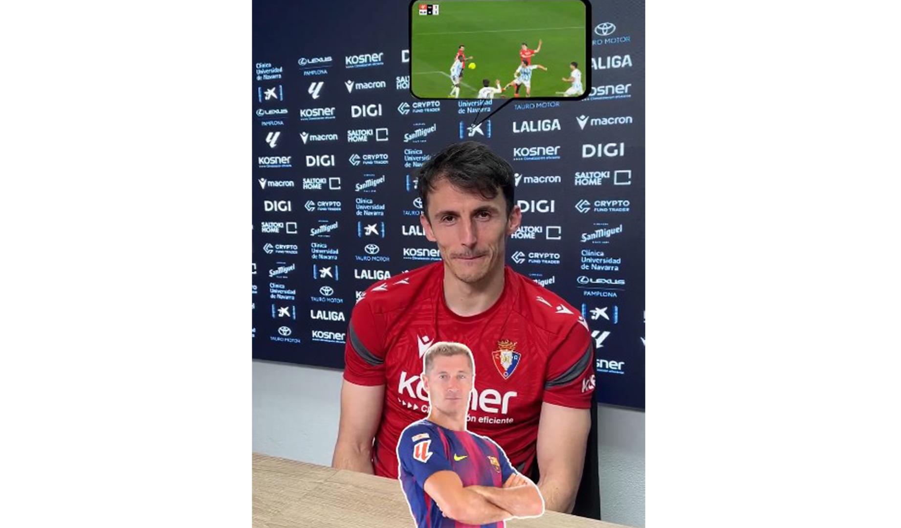 Ante Budimir repasa varios rematadores de cabeza de LaLiga