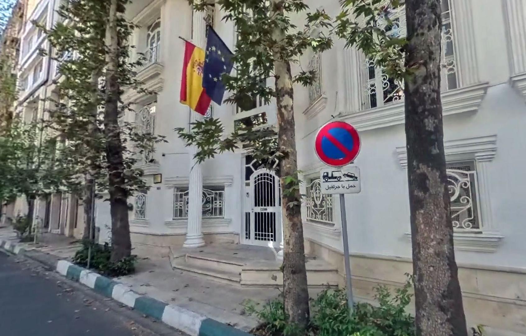 EMBAJADA españa irán
