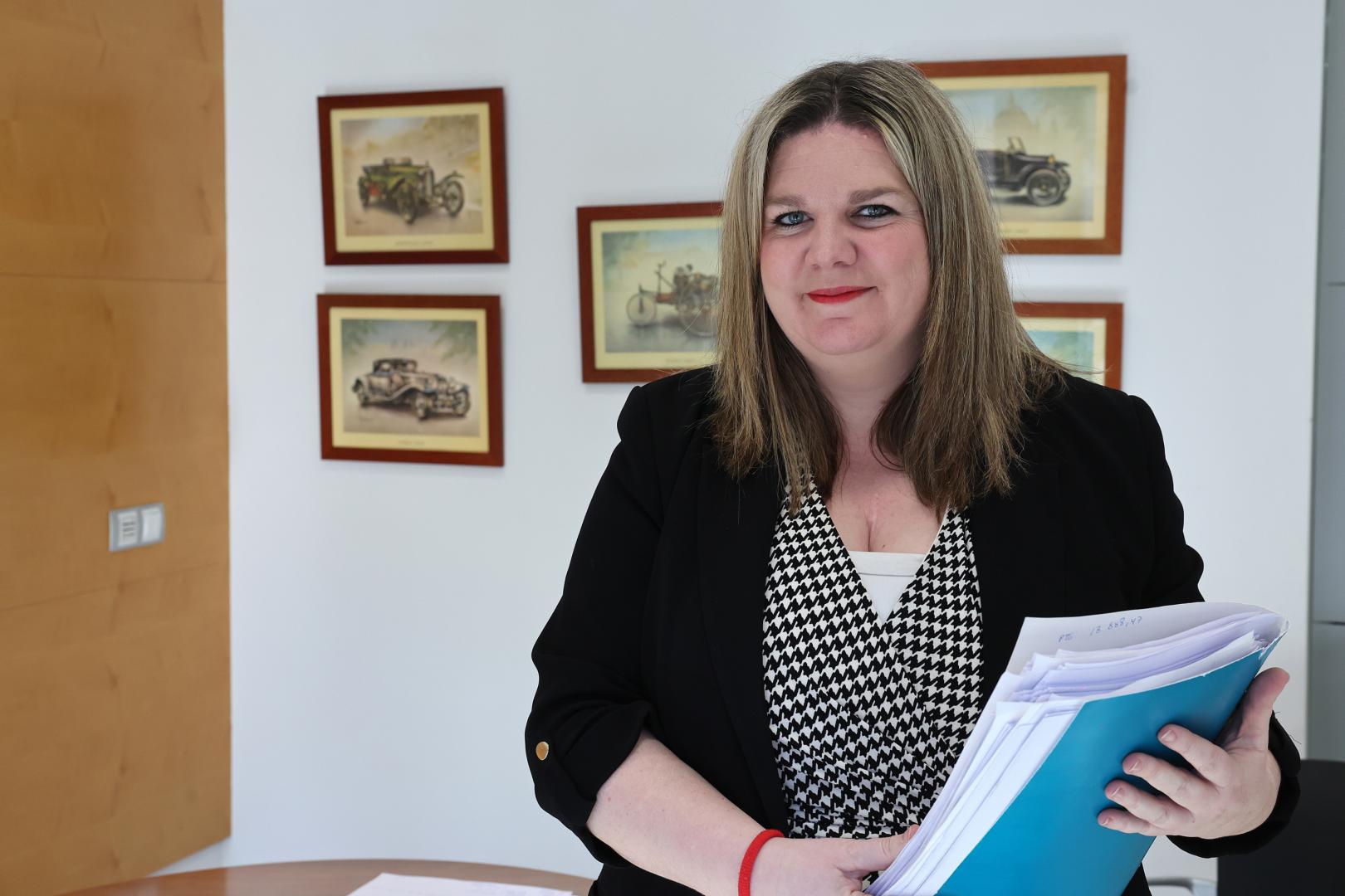 Ana Suescun de Esteban es la presidenta de la Asociación Navarra de Corredurías de Seguros