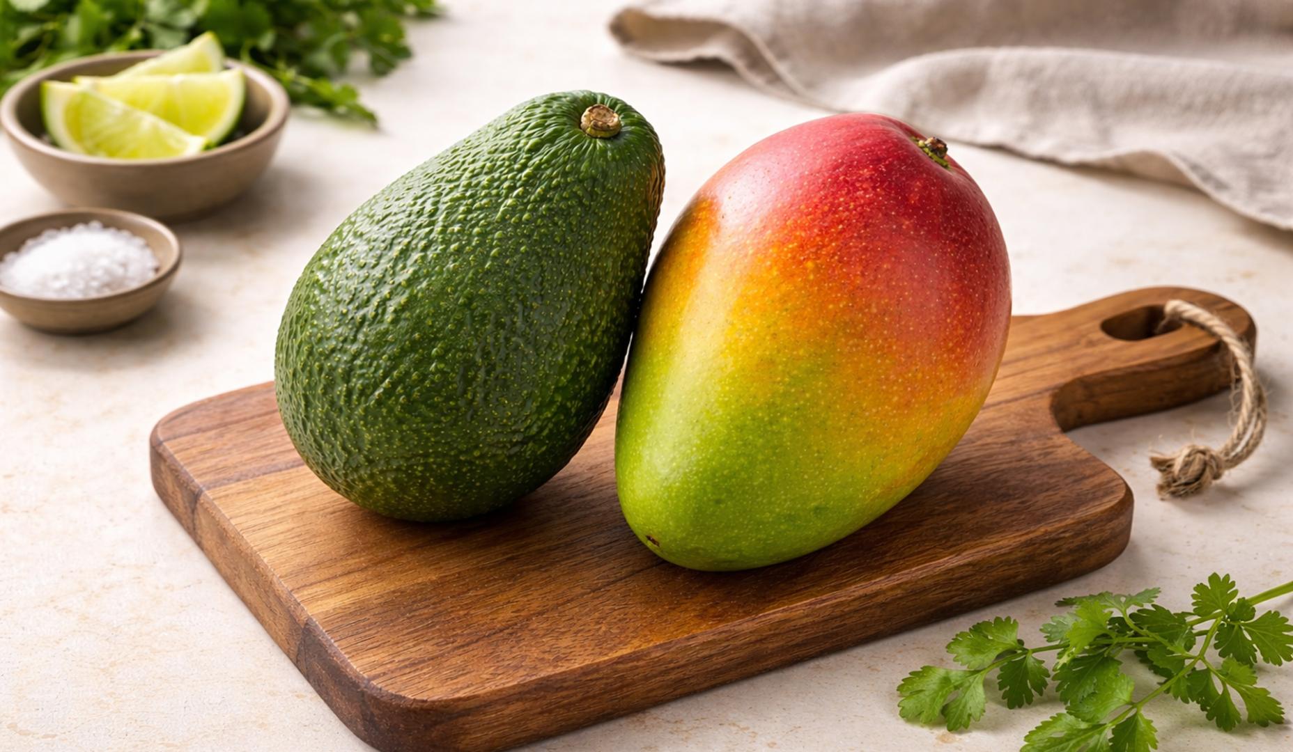 Aguacate y mango