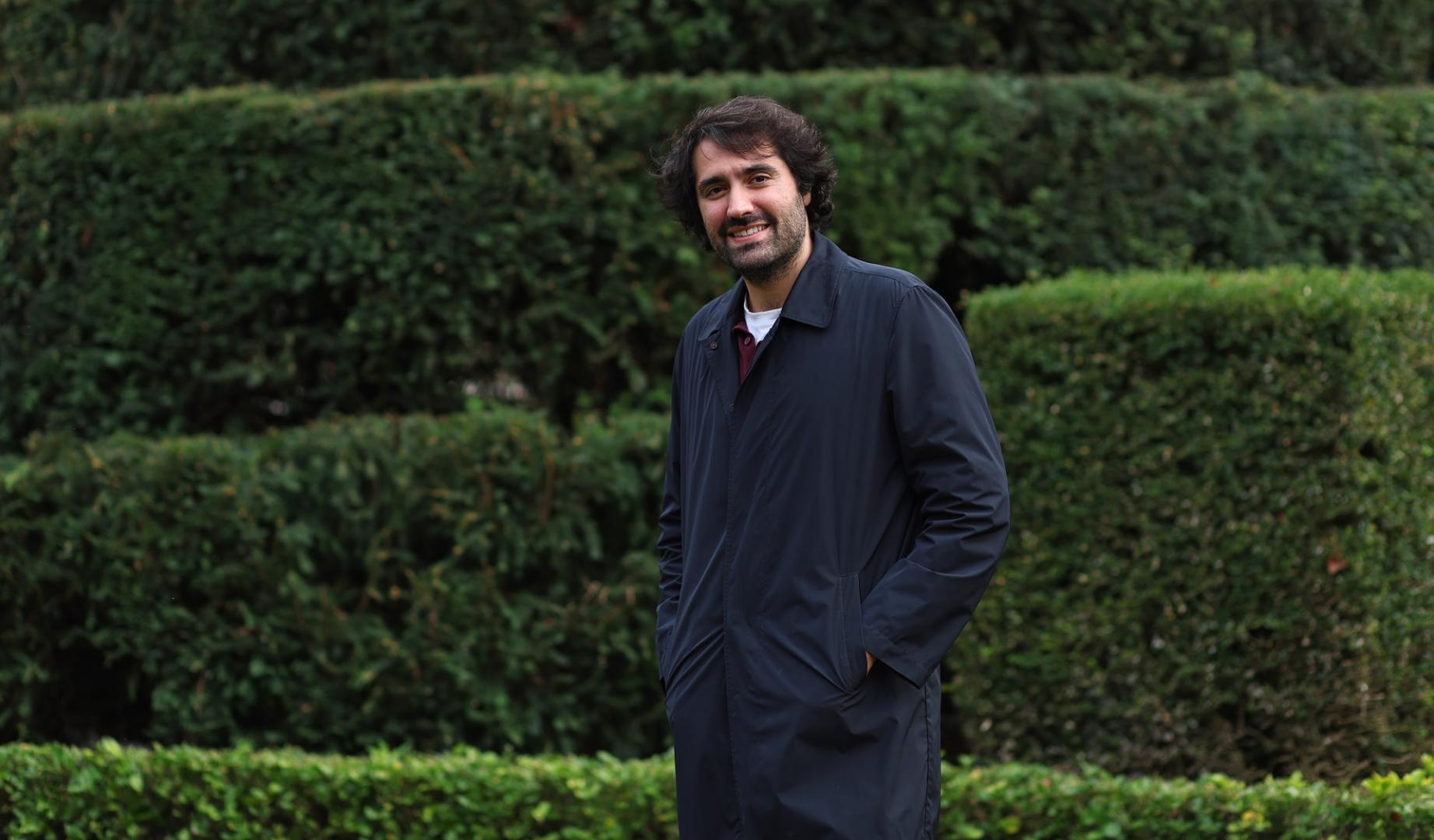 Daniel Ramírez, retratado el pasado viernes en Pamplona