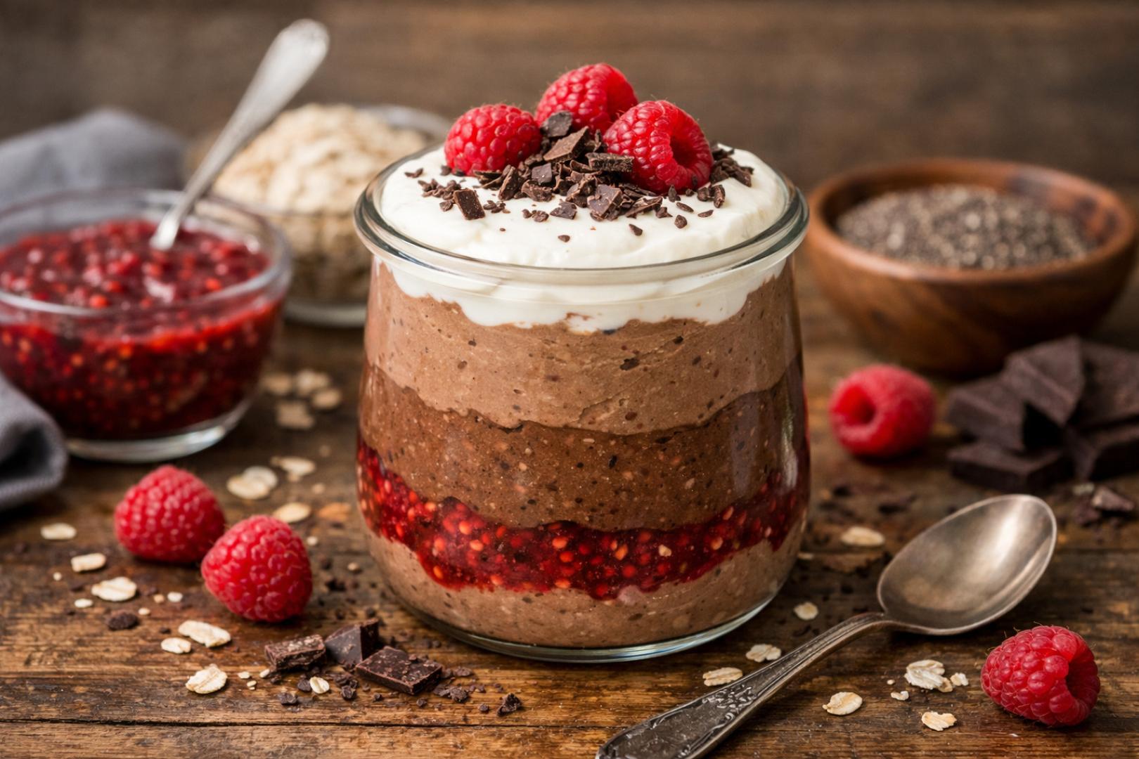 Este desayuno está pensado especialmente para quienes buscan un desayuno con energía, rico en fibras y adaptado para prepararse con antelación y consumirse durante toda la semana