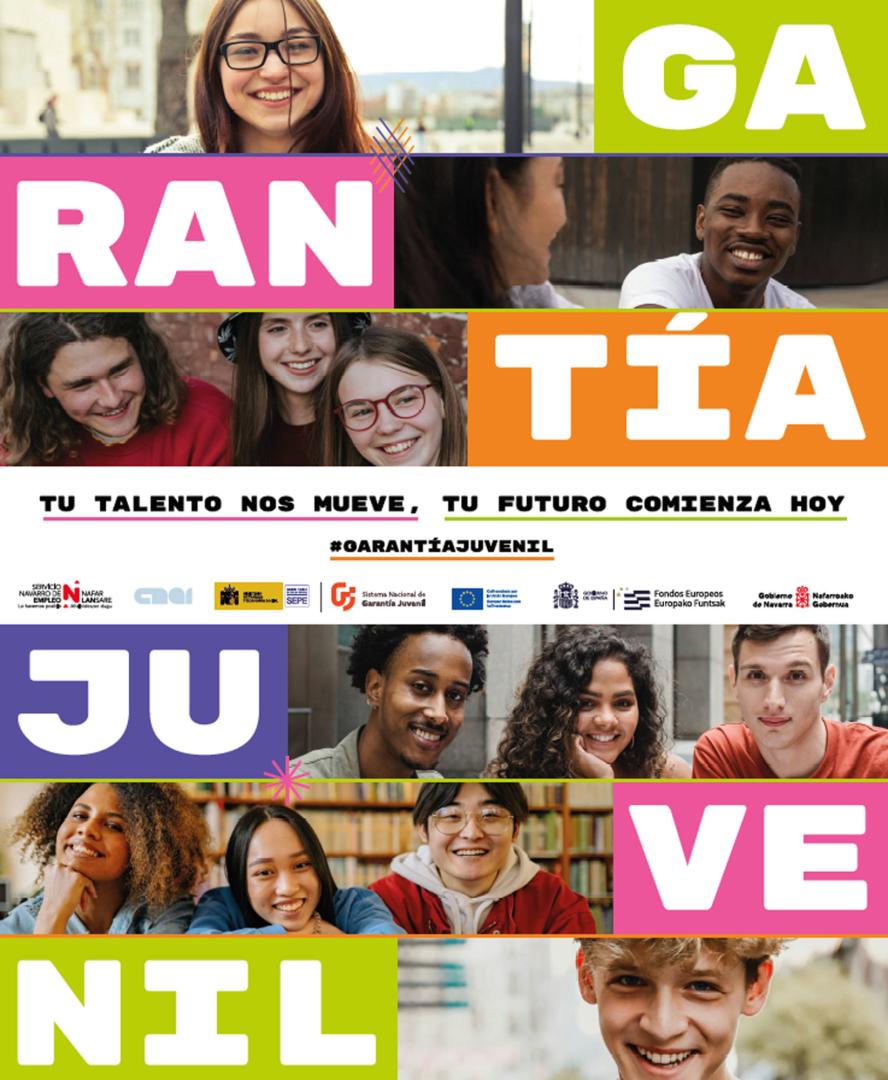 Cartel del programa Garantía Juvenil