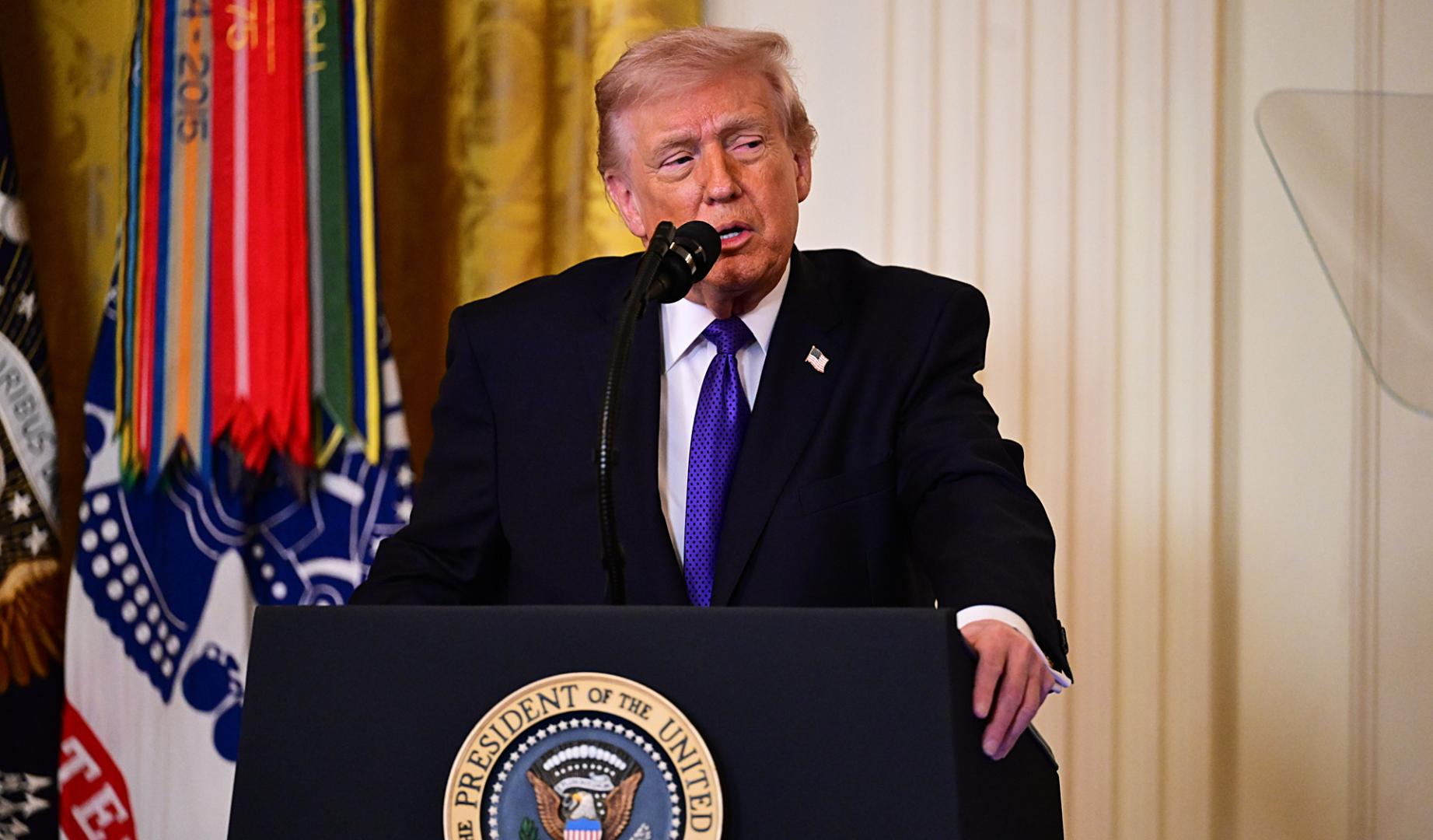 Comparecencia del presidente norteamericano Donald Trump tras el ataque a Irán