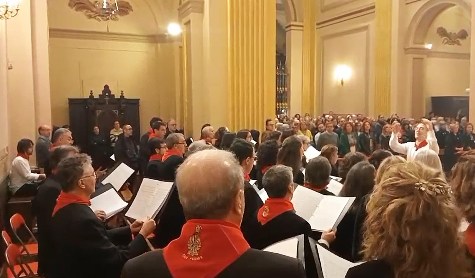 Música durante la liturgia dedicada a las Hermanas de la Soledad