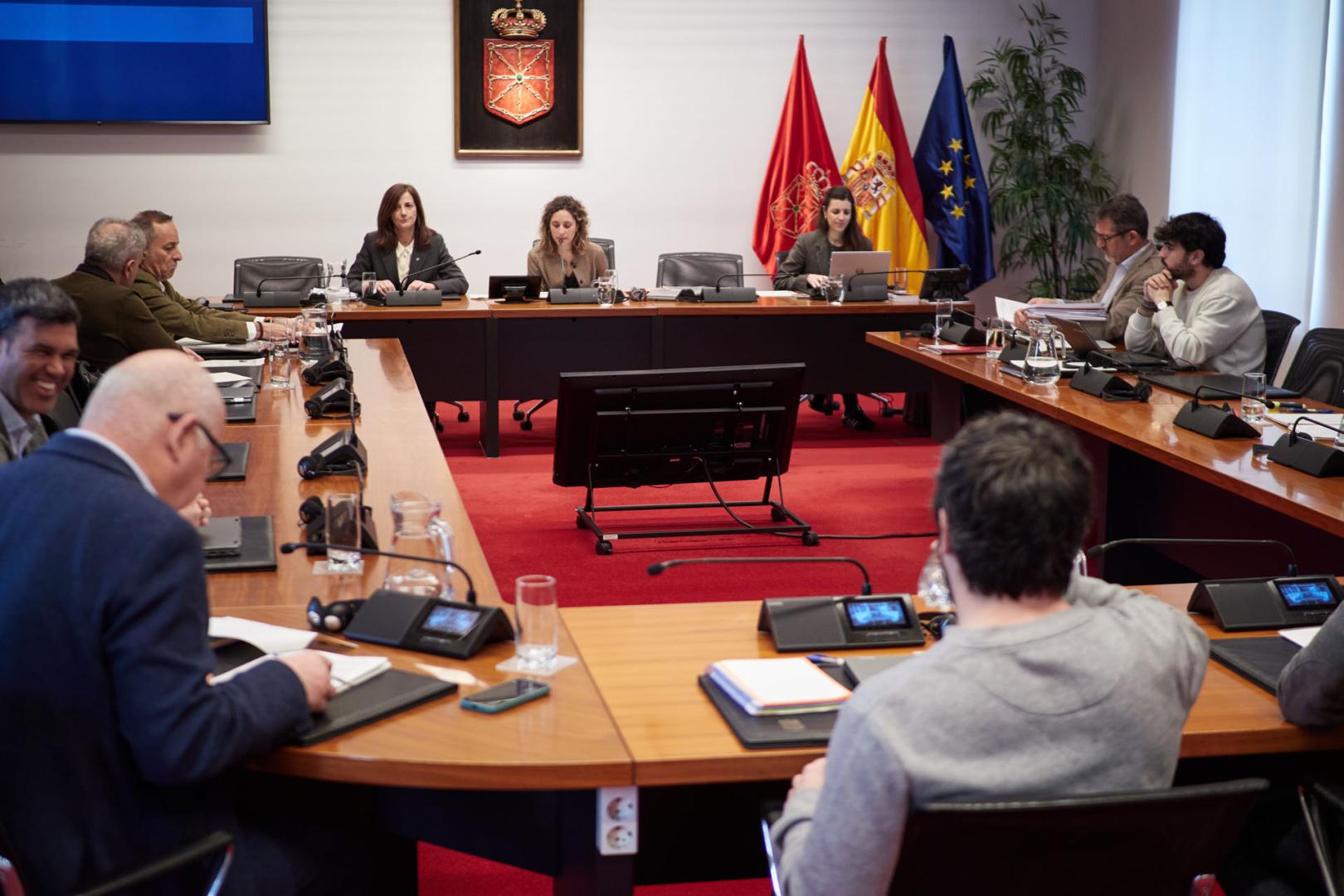 Comparecencia de Edurne Eginoa (OANA) en la comisión de investigación del Parlamento de Navarra
