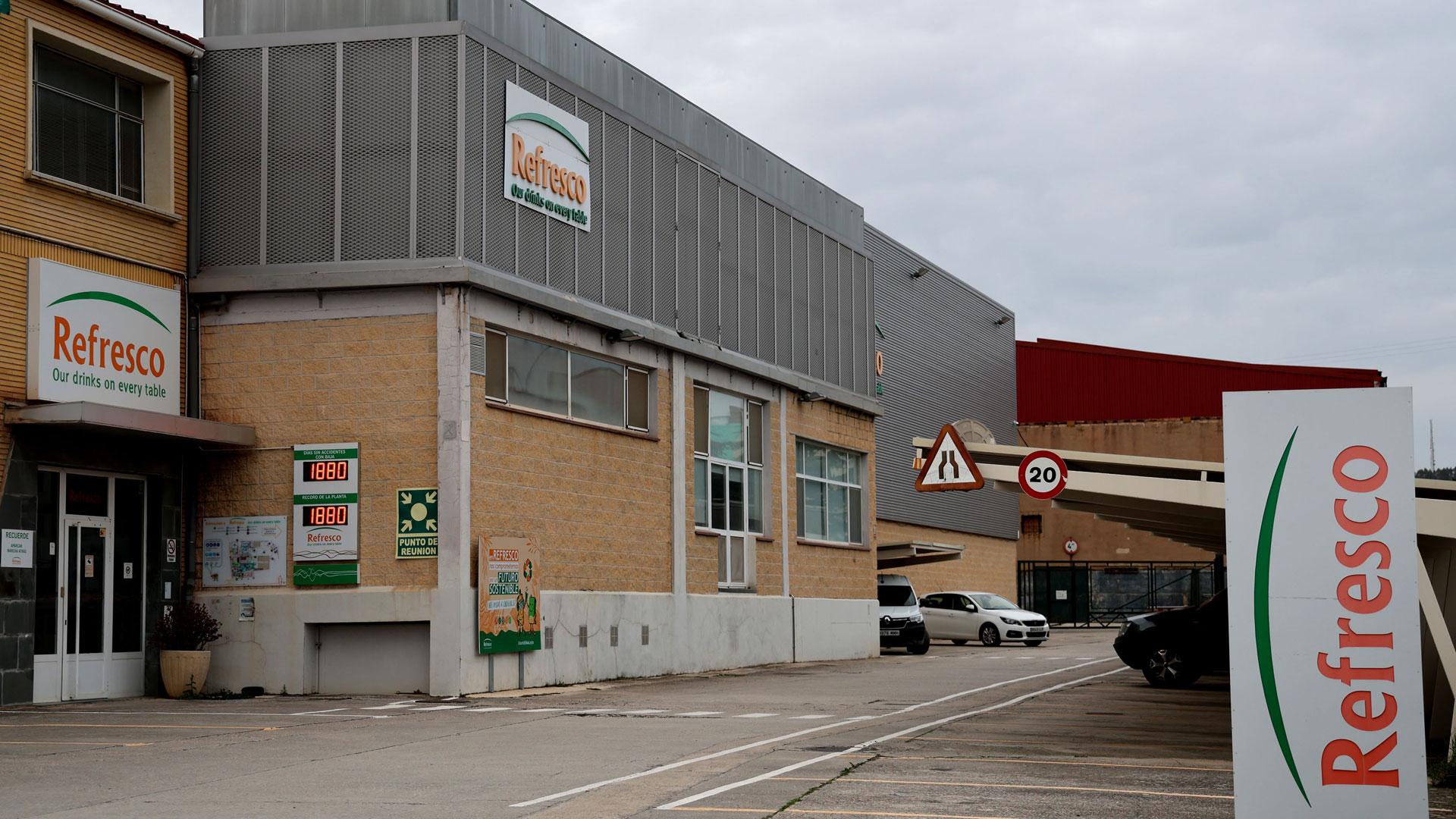 Imagen de las actuales instalaciones de Refresco Iberia en Tafalla