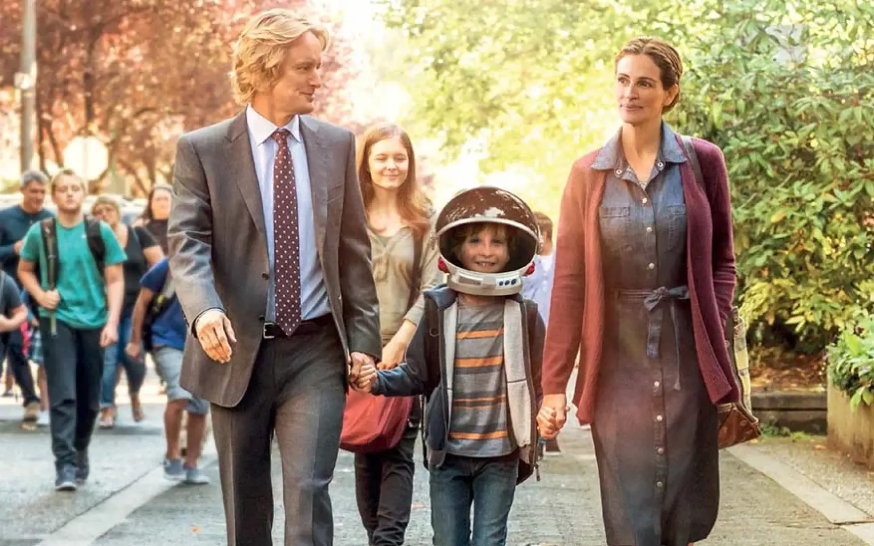 Los protagonistas de la película 'Wonder', sobre el acoso escolar.