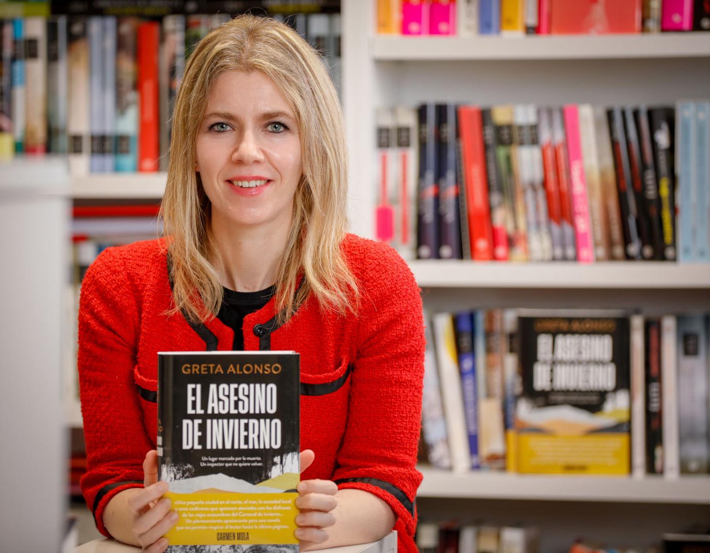 La escritora Greta Alonso publica 'El asesino de invierno'