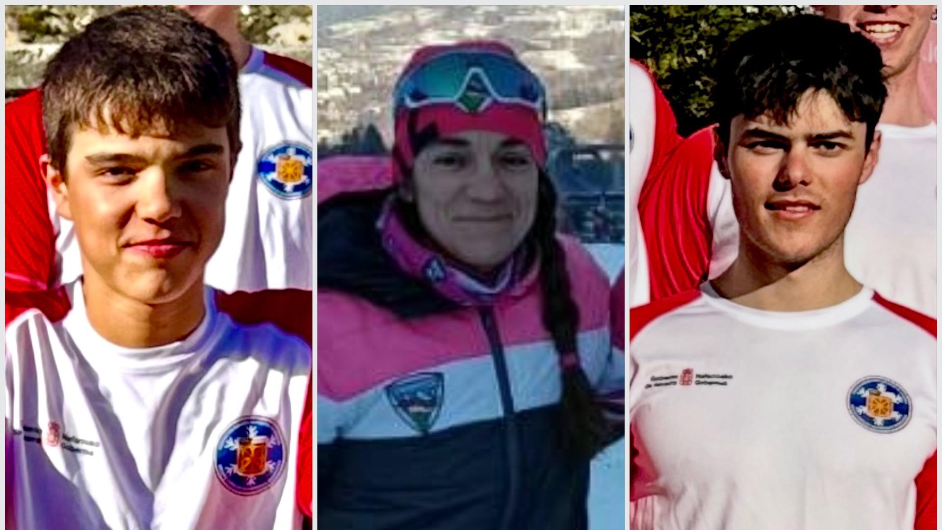 Asier Galetx, la técnica Cynthia Martínez e Ibai Letona, los tres convocados para los FESA Games por el Team España Futuro