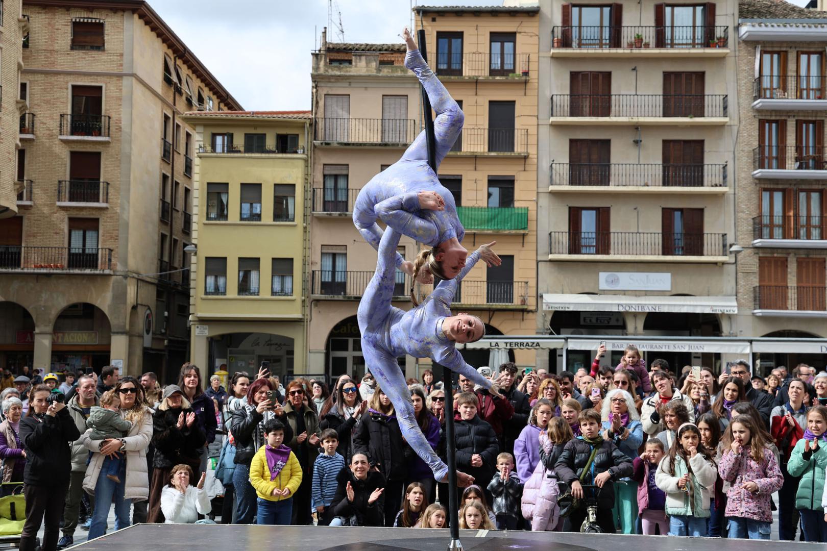 Pole Dance en Estella, este 8 de marzo