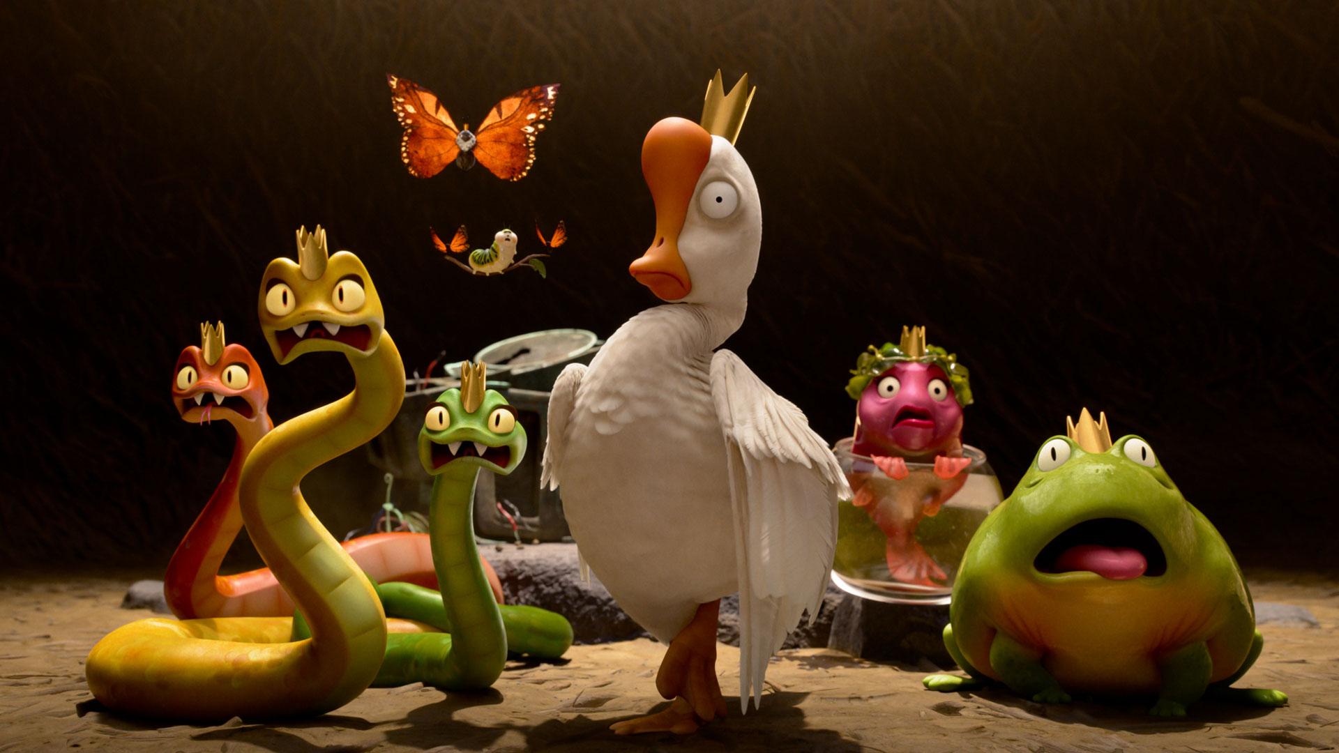 Imagen cedida por Disney Pixar que muestra personajes de la película 'Hoppers'