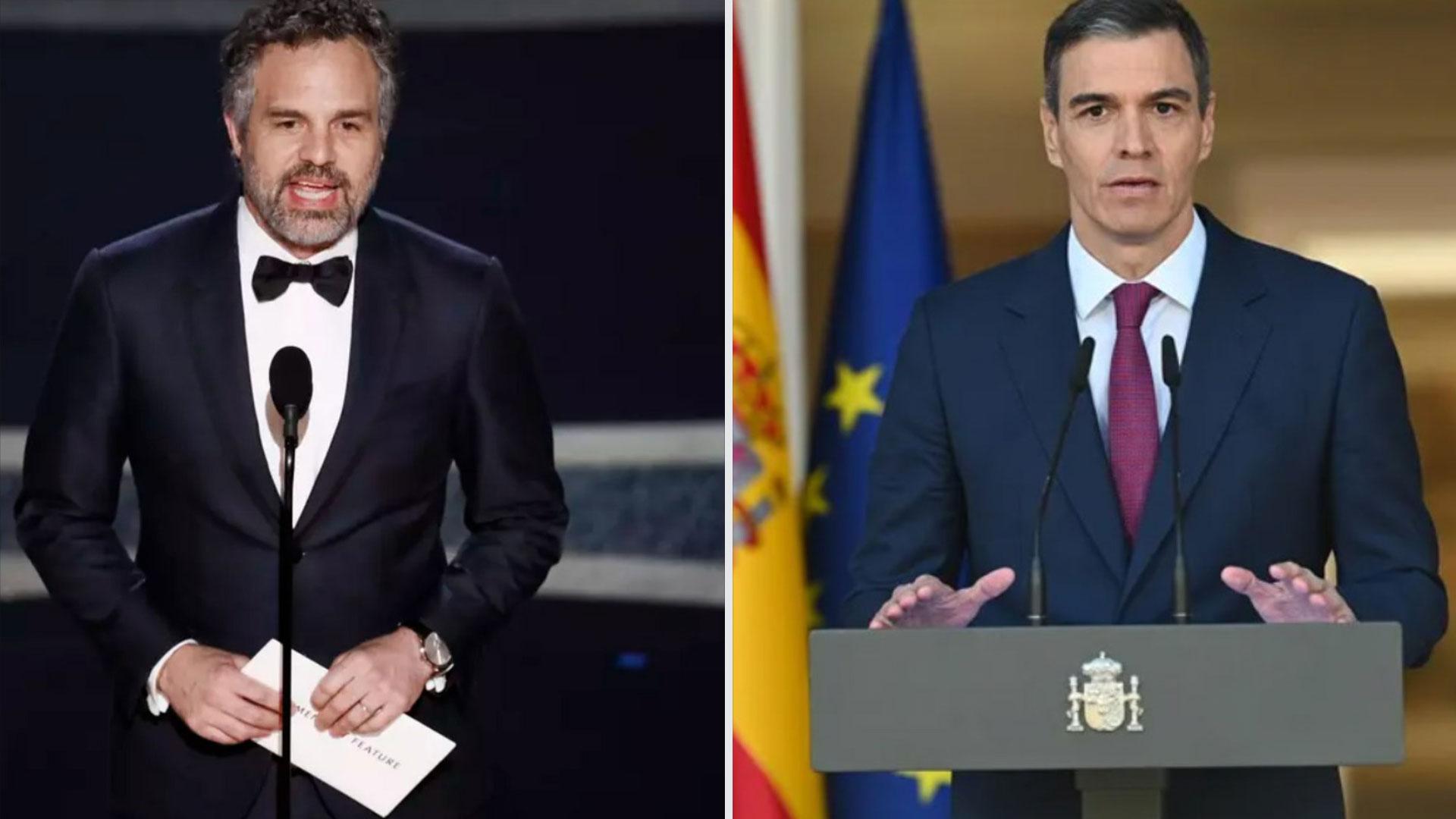 El actor Mark Ruffalo ha elogiado el liderazgo de Pedro Sánchez ante el conflicto con Irán