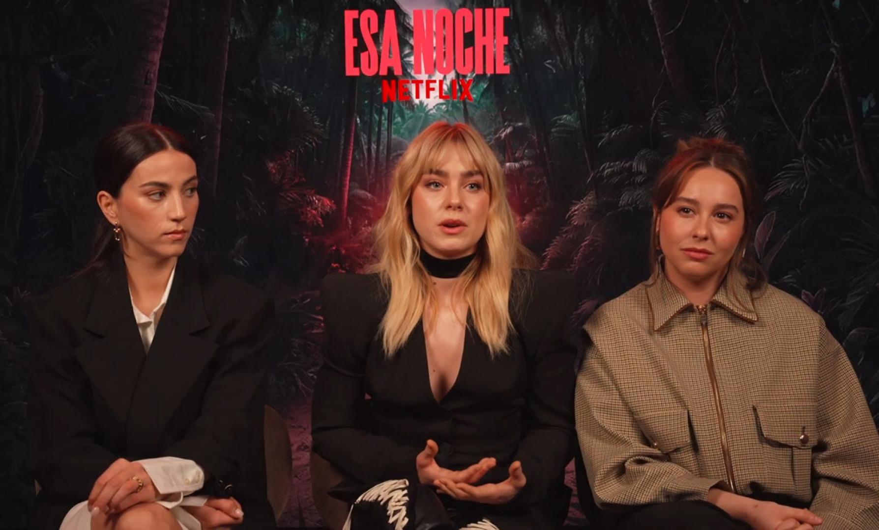 Claudia Salas, Clara Galle y Paula Usero protagonizan la serie 'Esa noche'