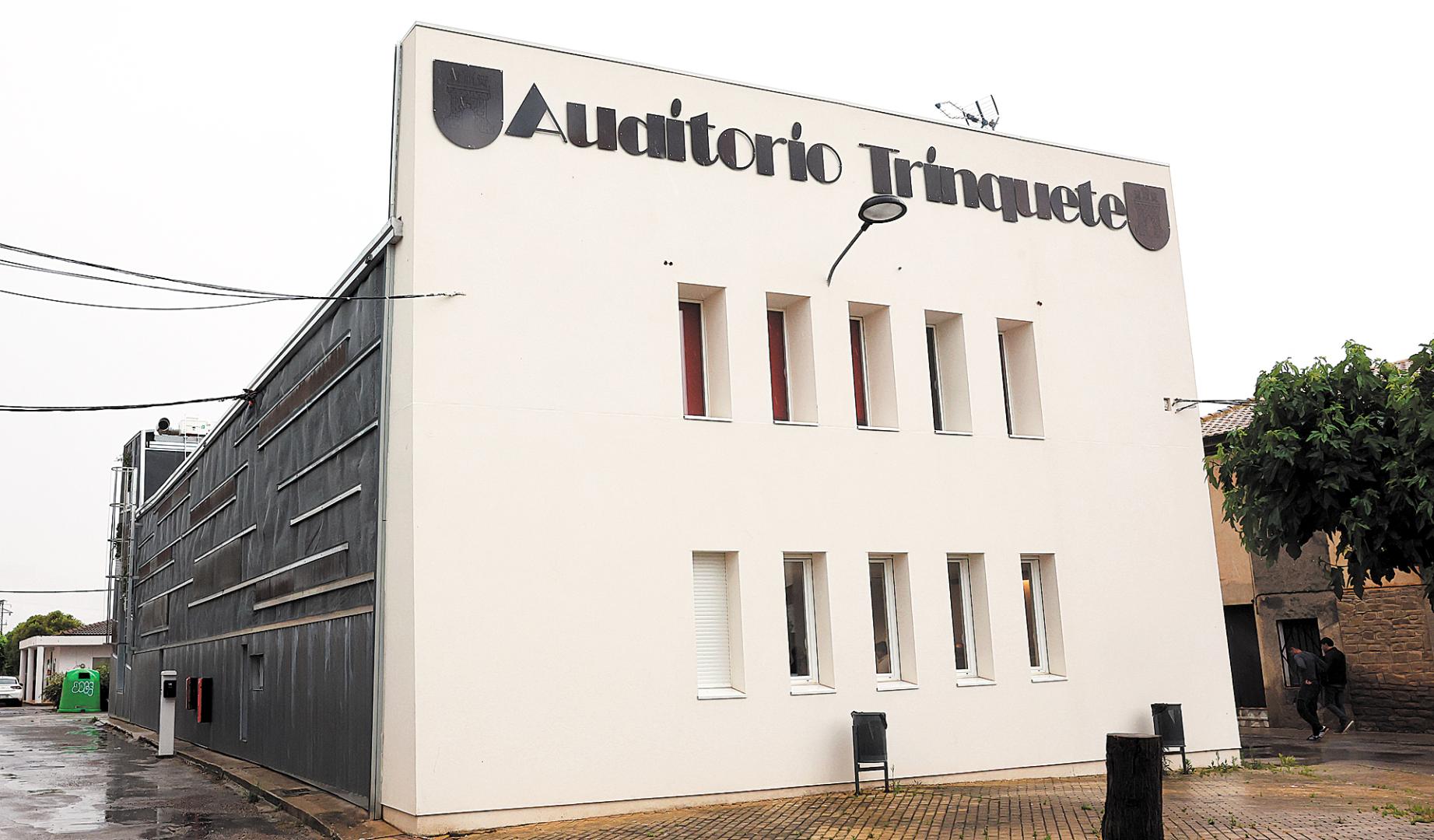 Exterior del auditorio de Mélida, inaugurado el pasado mes de junio