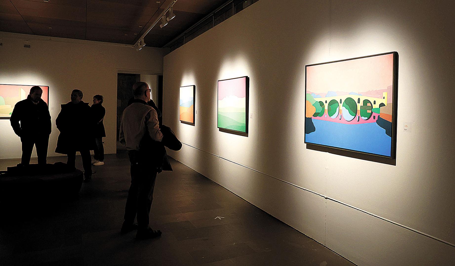 Exposición de Pedro Salaberri, que puede visitarse hasta el 7 de junio en el Museo Gustavo de Maeztu