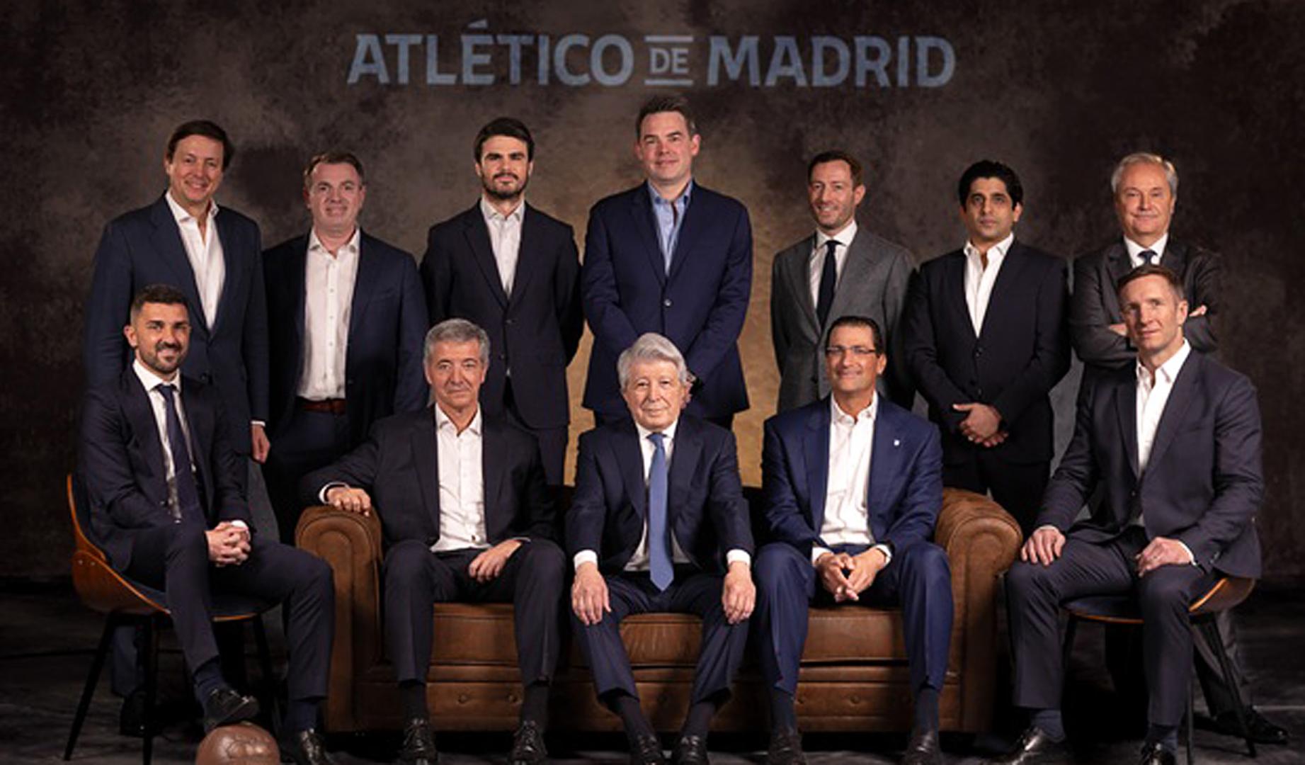 Los miembros del nuevo Consejo de Administración del Atlético de Madrid