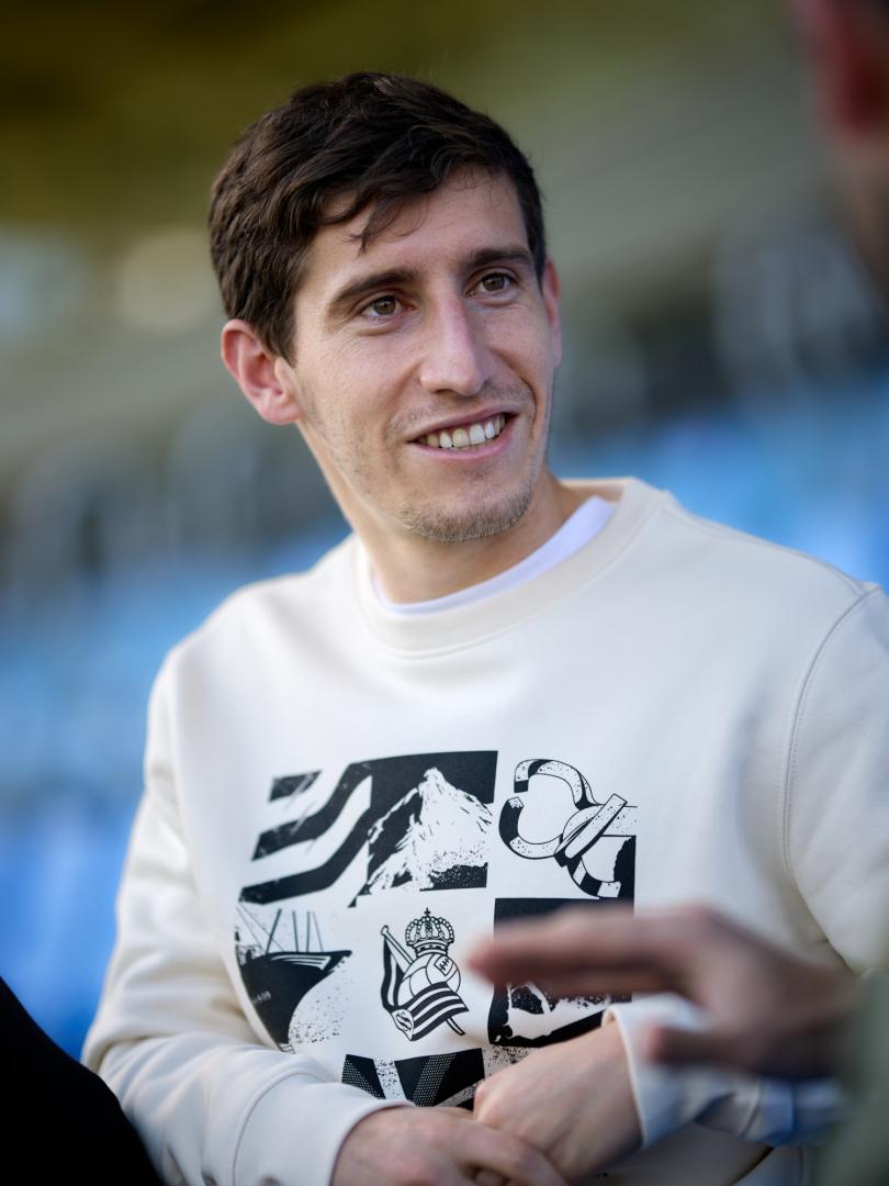 Aihen, en un momento de la entrevista